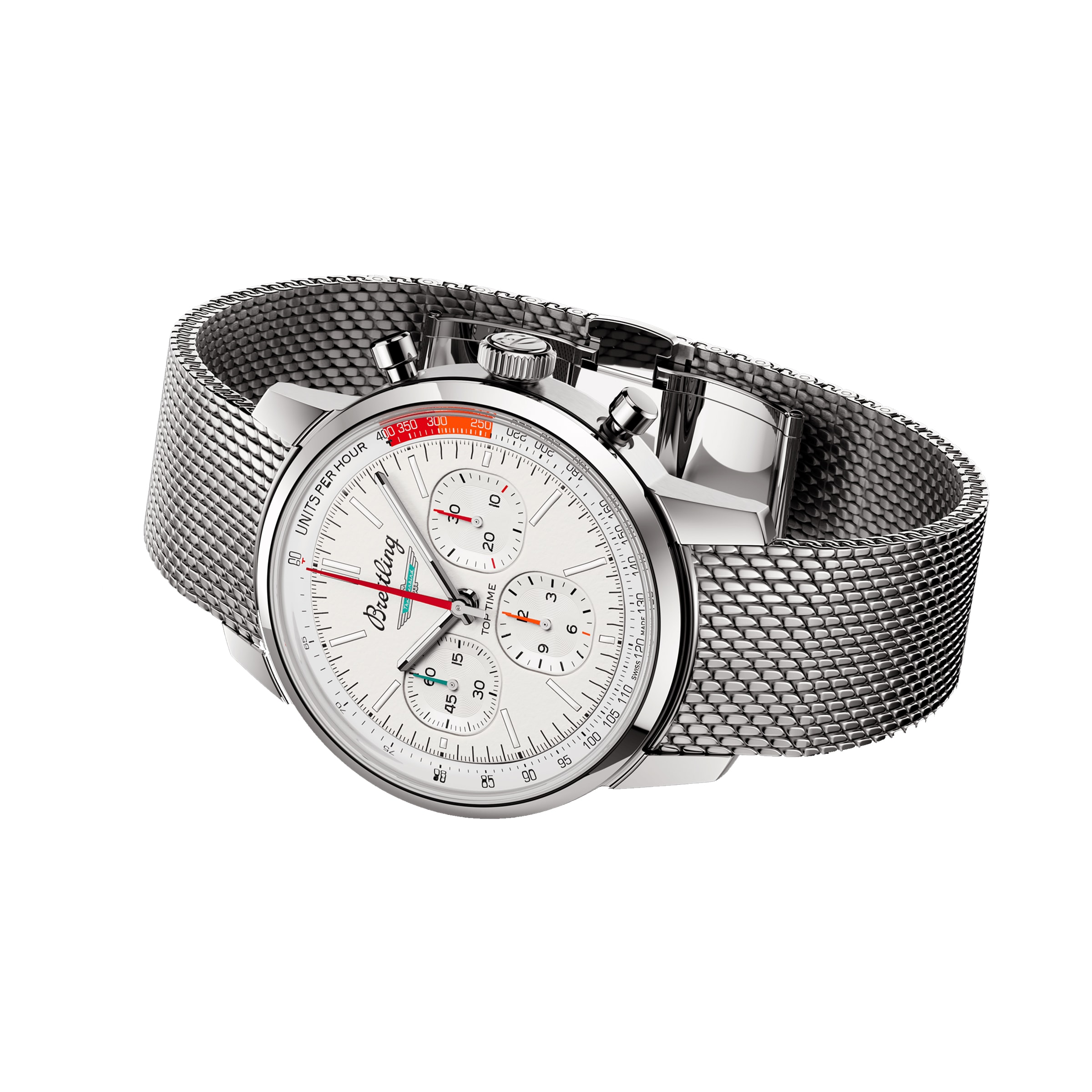 Breitling Top Time AB01766A1A1A1 | 41mm Stainless Steel Automatic White Dial - Image 3