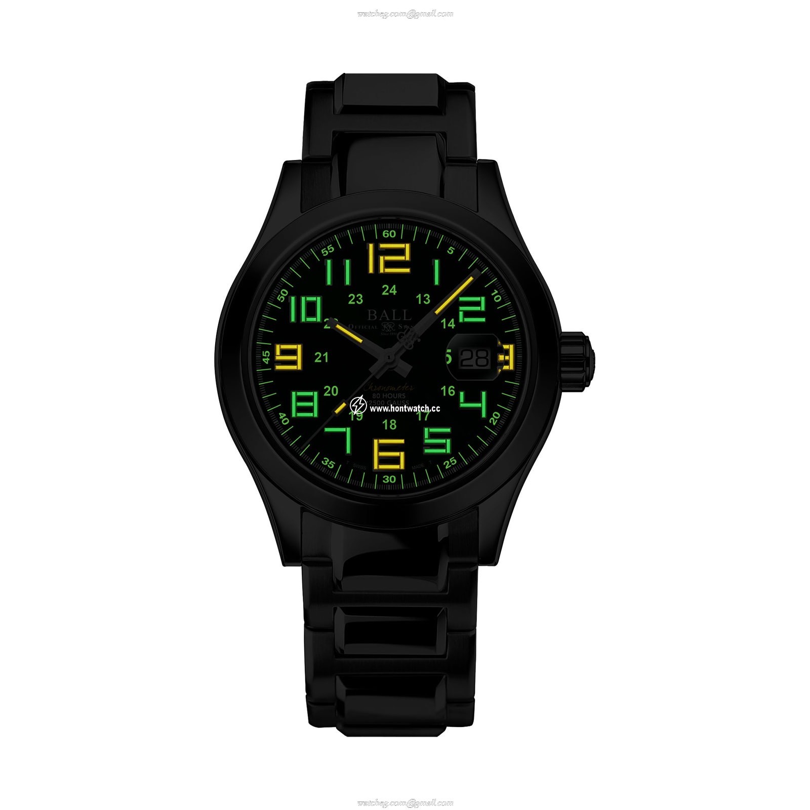BALL Engineer M NM9032C-S2C-GR1 Automatic Green Dial | 40mm Stainless Steel - Image 2