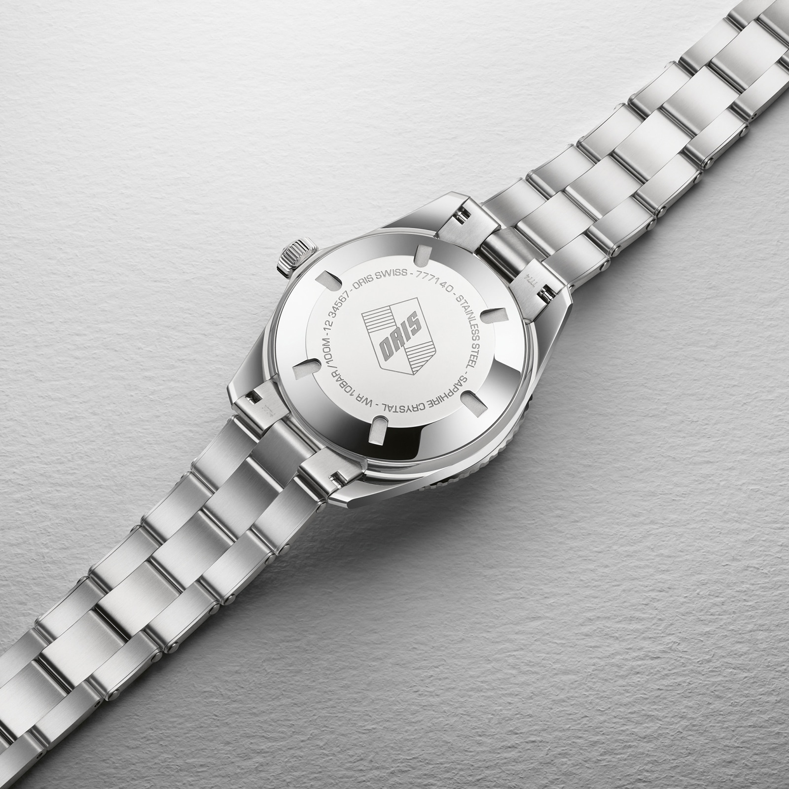 Oris Divers 01 733 7771 4058-07 | 38mm Stainless Steel Automatic Pink Dial - Image 3