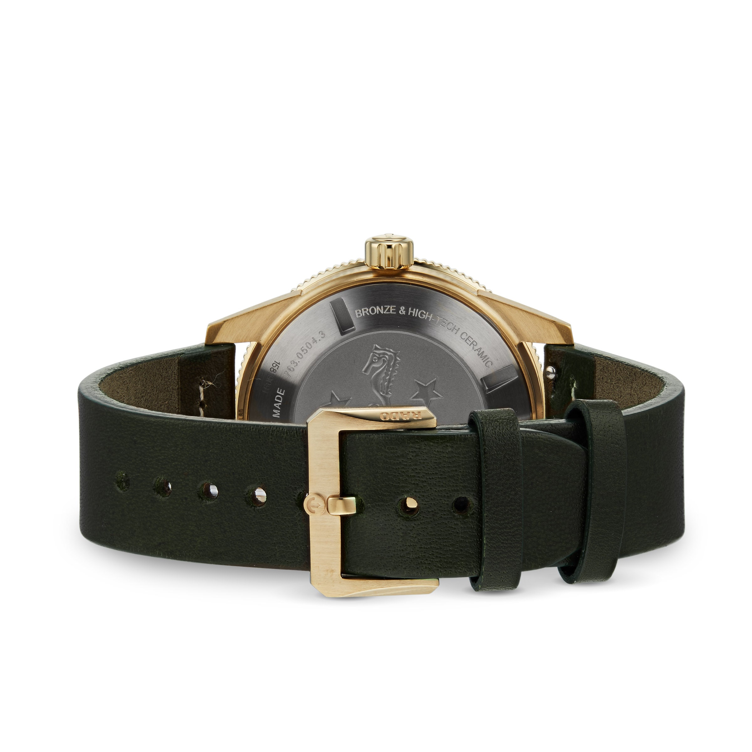 Rado Captain Cook Bronze Automatic Green Watch - 42mm | R32504315 - Image 3