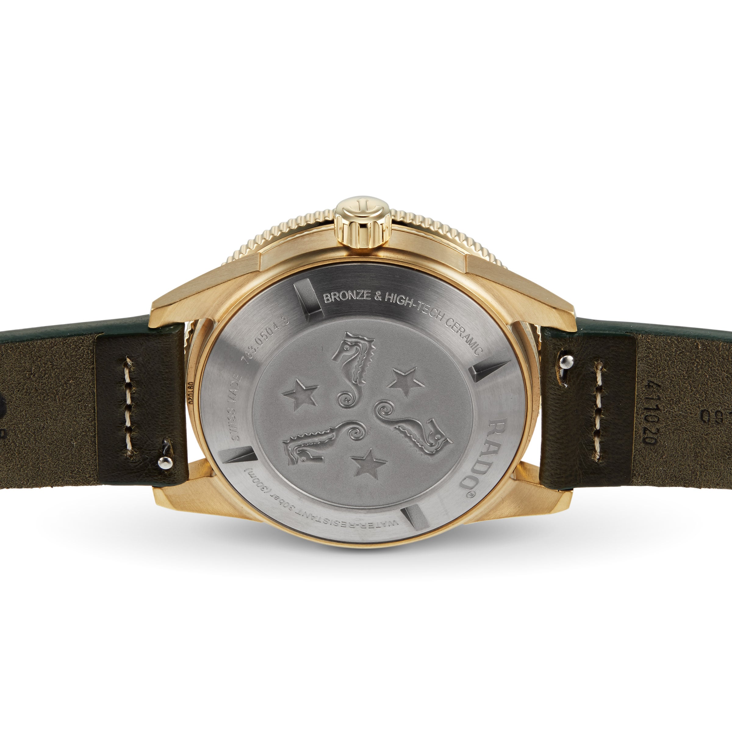 Rado Captain Cook Bronze Automatic Green Watch - 42mm | R32504315 - Image 4