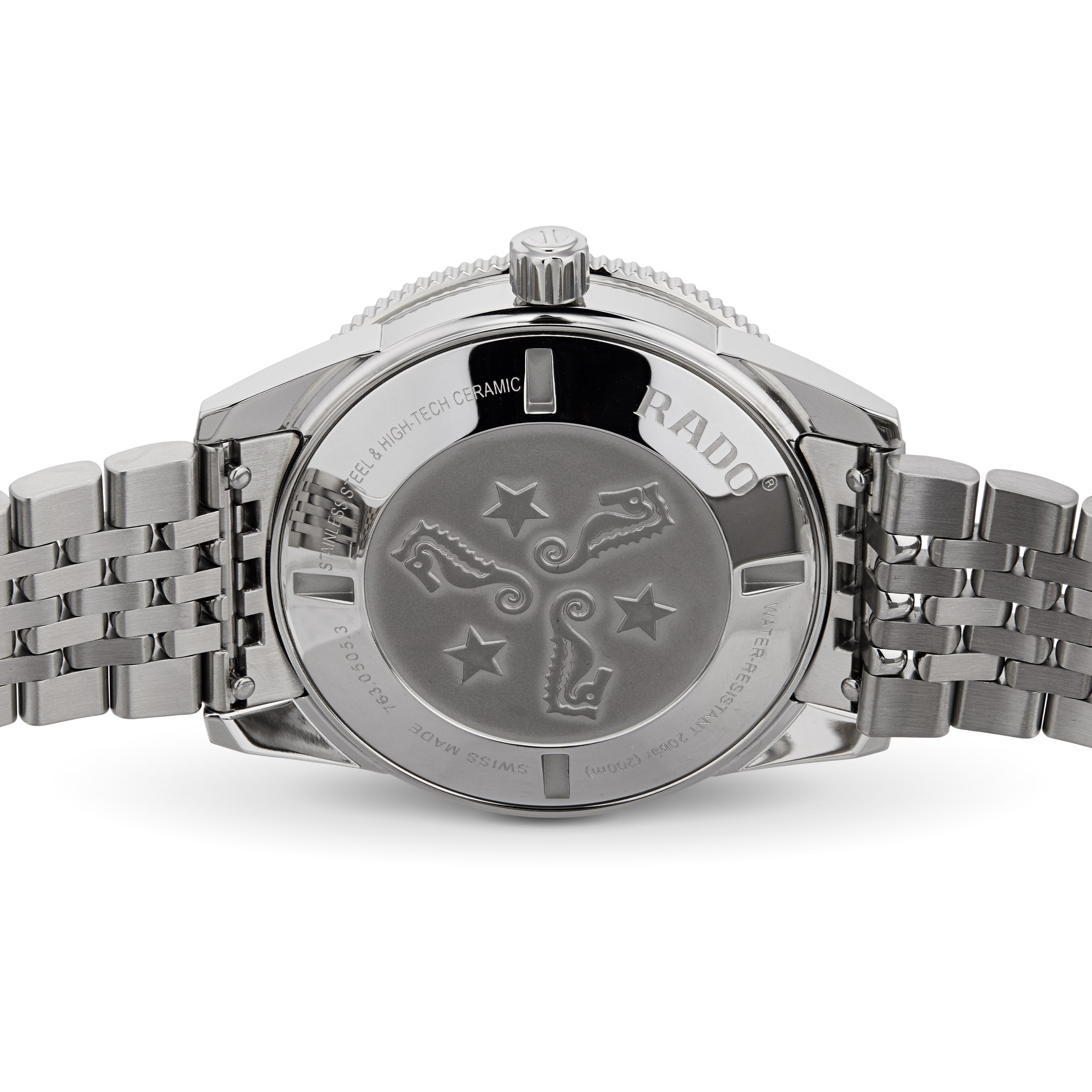 Rado Captain Cook Automatic Blue Watch - 42mm Stainless Steel - Image 4