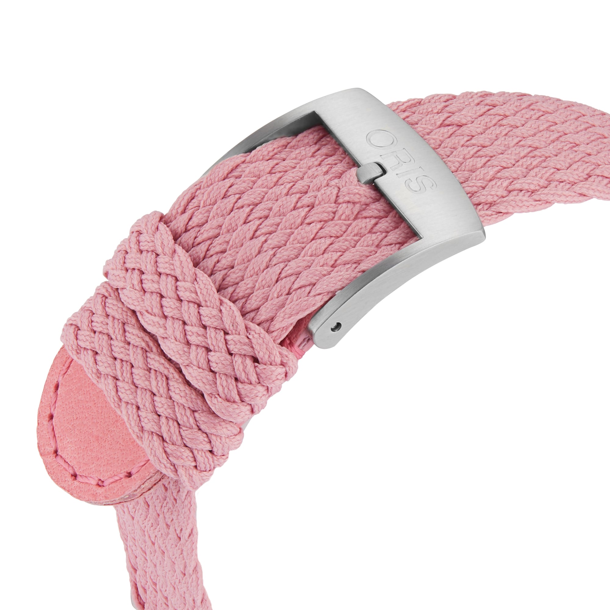 Oris Divers 38mm Automatic Pink Dial - Stainless Steel Fabric Strap - Image 4