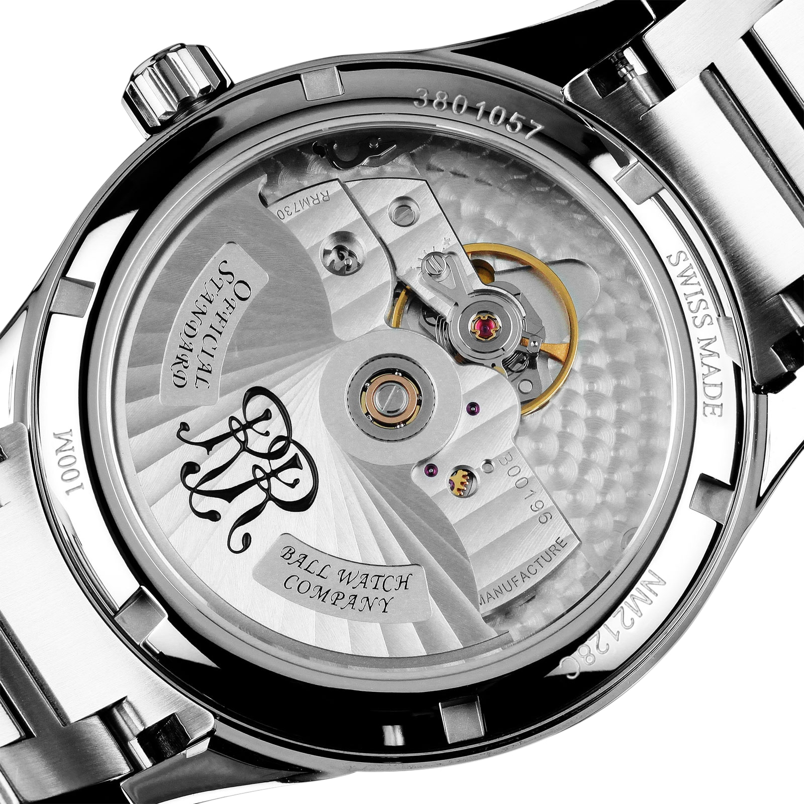 BALL Engineer M NM2128C-S1C-BE Automatic Blue Dial Watch | 43mm Stainless Steel - Image 3