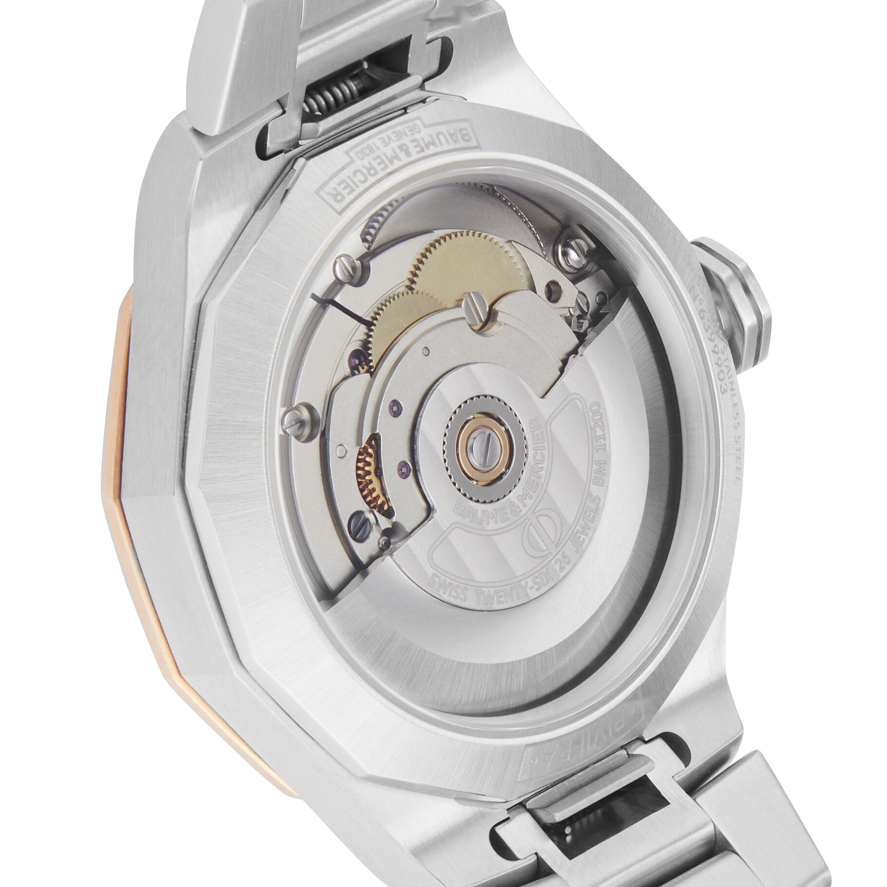 Baume & Mercier Riviera BM0A10730 | 33mm Champagne Dial | Automatic Watch - Image 4