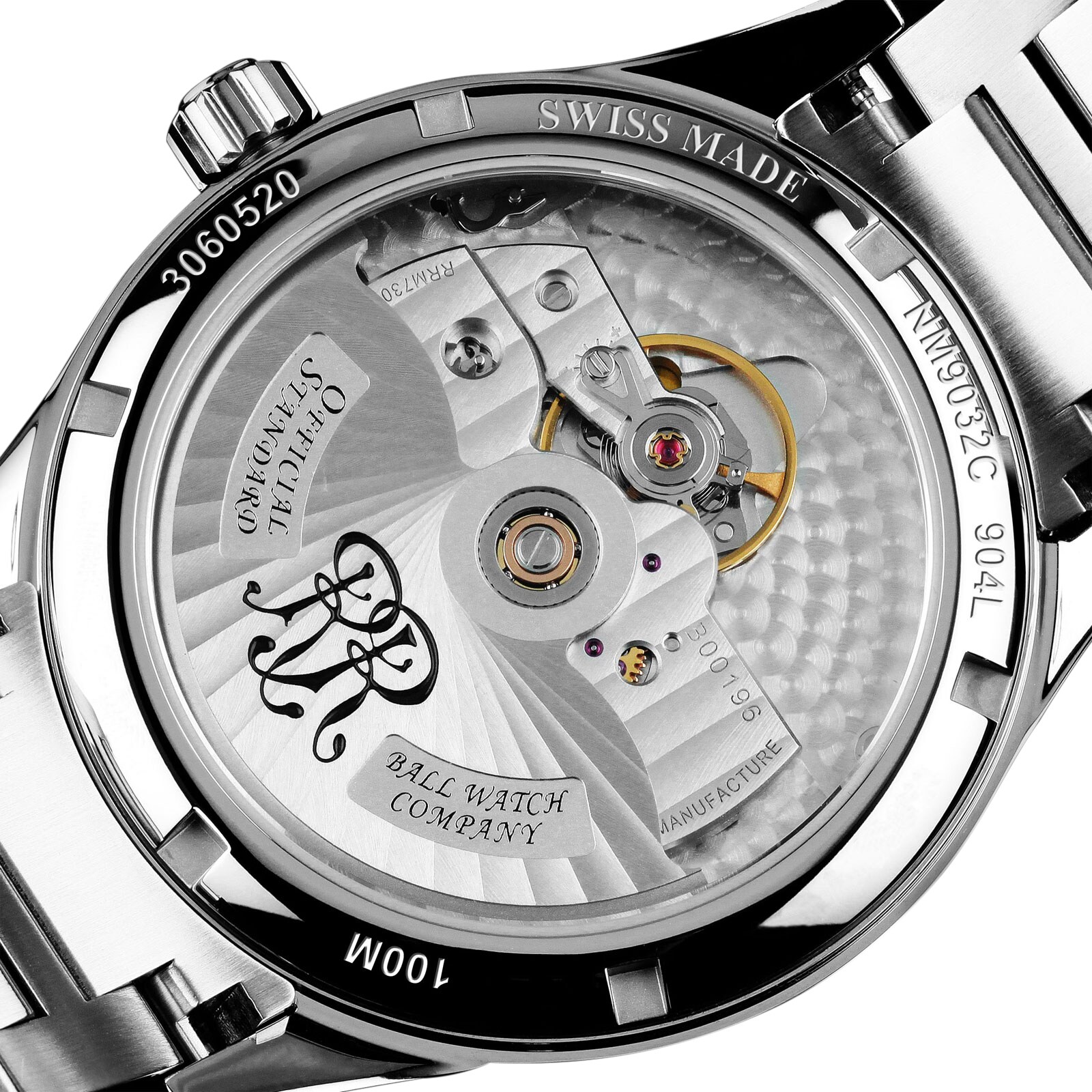 BALL Engineer M NM9032C-S1CJ-BE Automatic Watch - 40mm Blue Dial Stainless Steel - Image 3