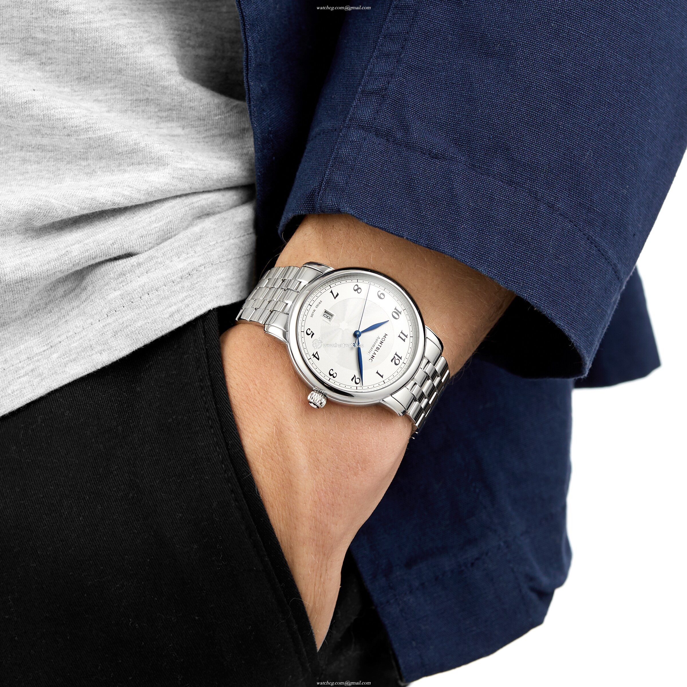 Montblanc Star Legacy 128682 - 42mm Automatic Watch - Stainless Steel - Image 2