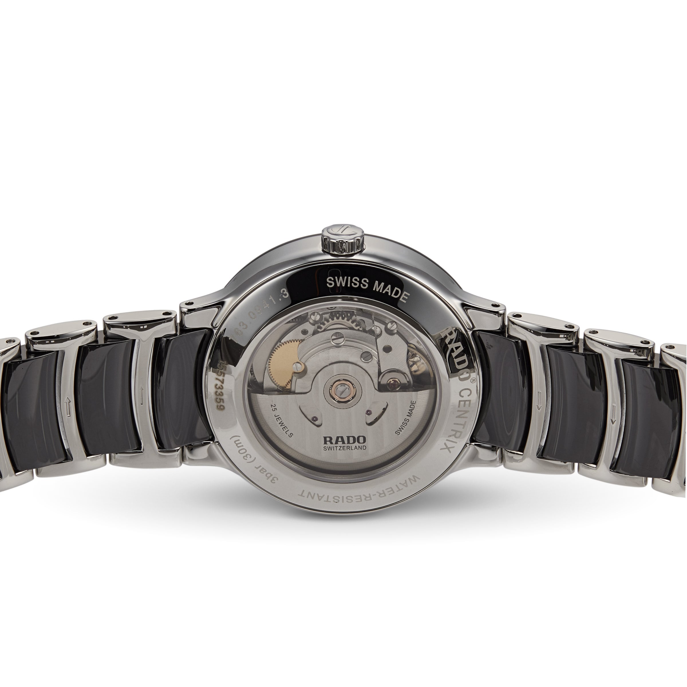 Rado Centrix R30941752 Automatic Black Dial - Stainless Steel & Ceramic - Image 4