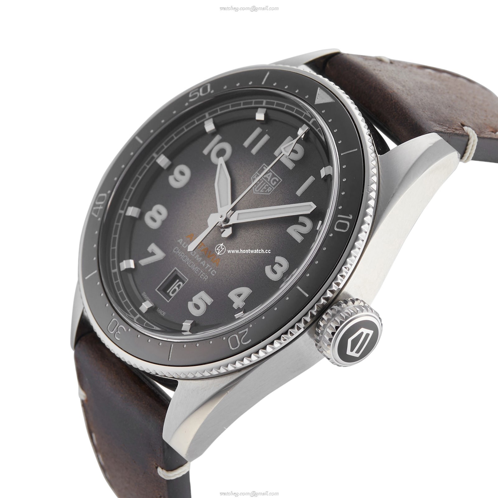 TAG Heuer Autavia WBE5114.FC8266 | 42mm Automatic Black Dial | Stainless Steel - Image 2