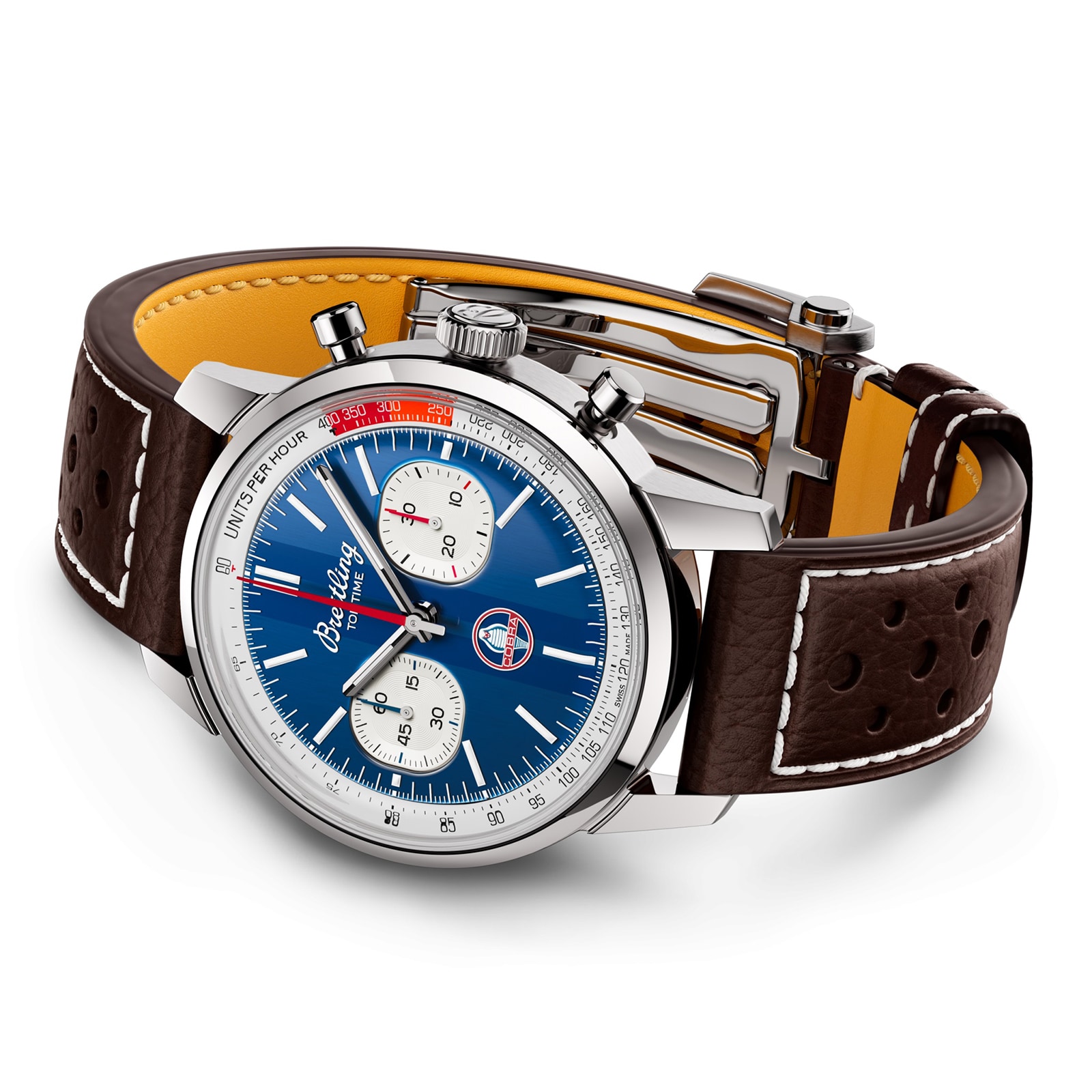 Breitling Top Time Automatic Blue Dial 41mm Stainless Steel Watch - Image 4
