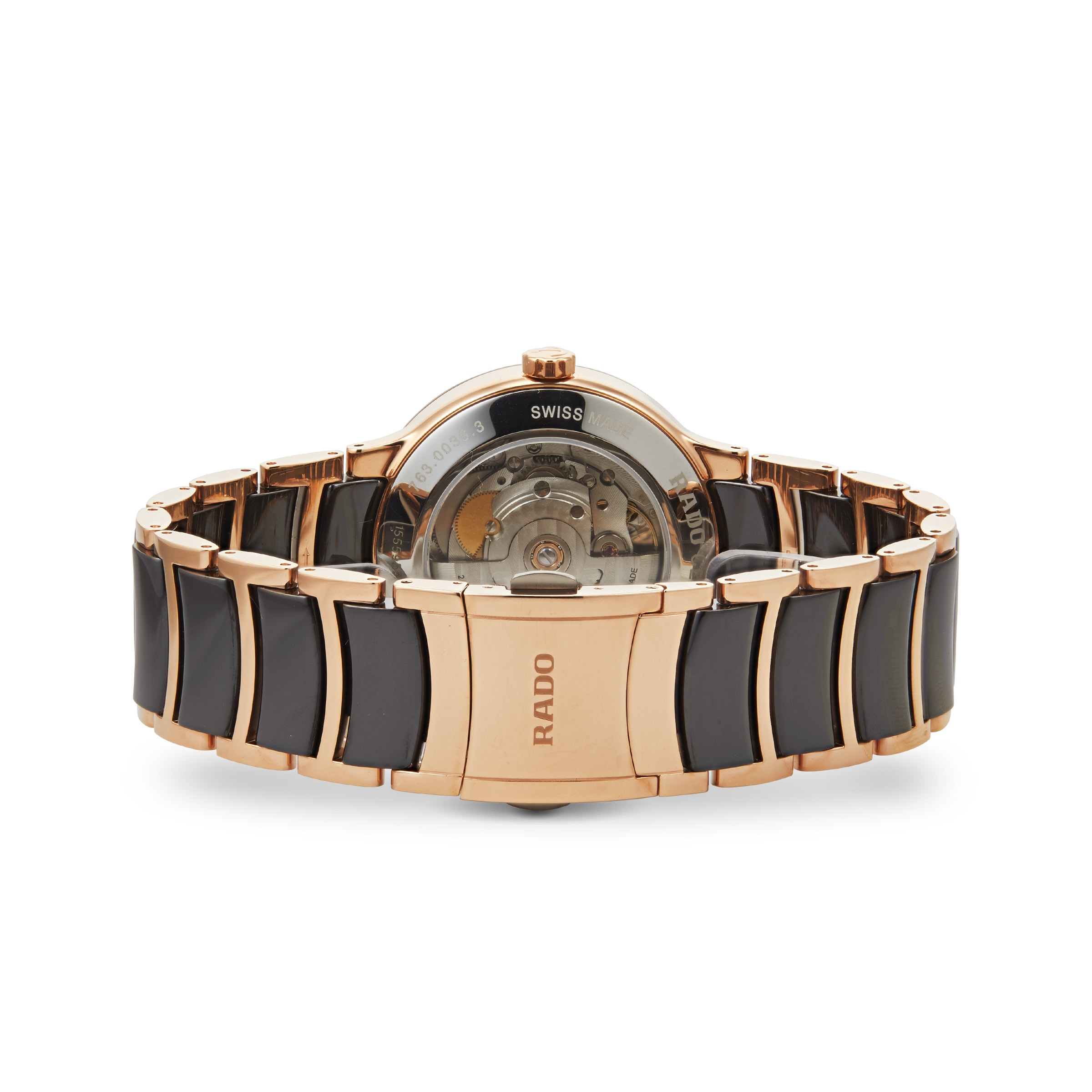 Rado Centrix R30036752 Automatic Brown Watch - PVD Plating & Diamonds - Image 3