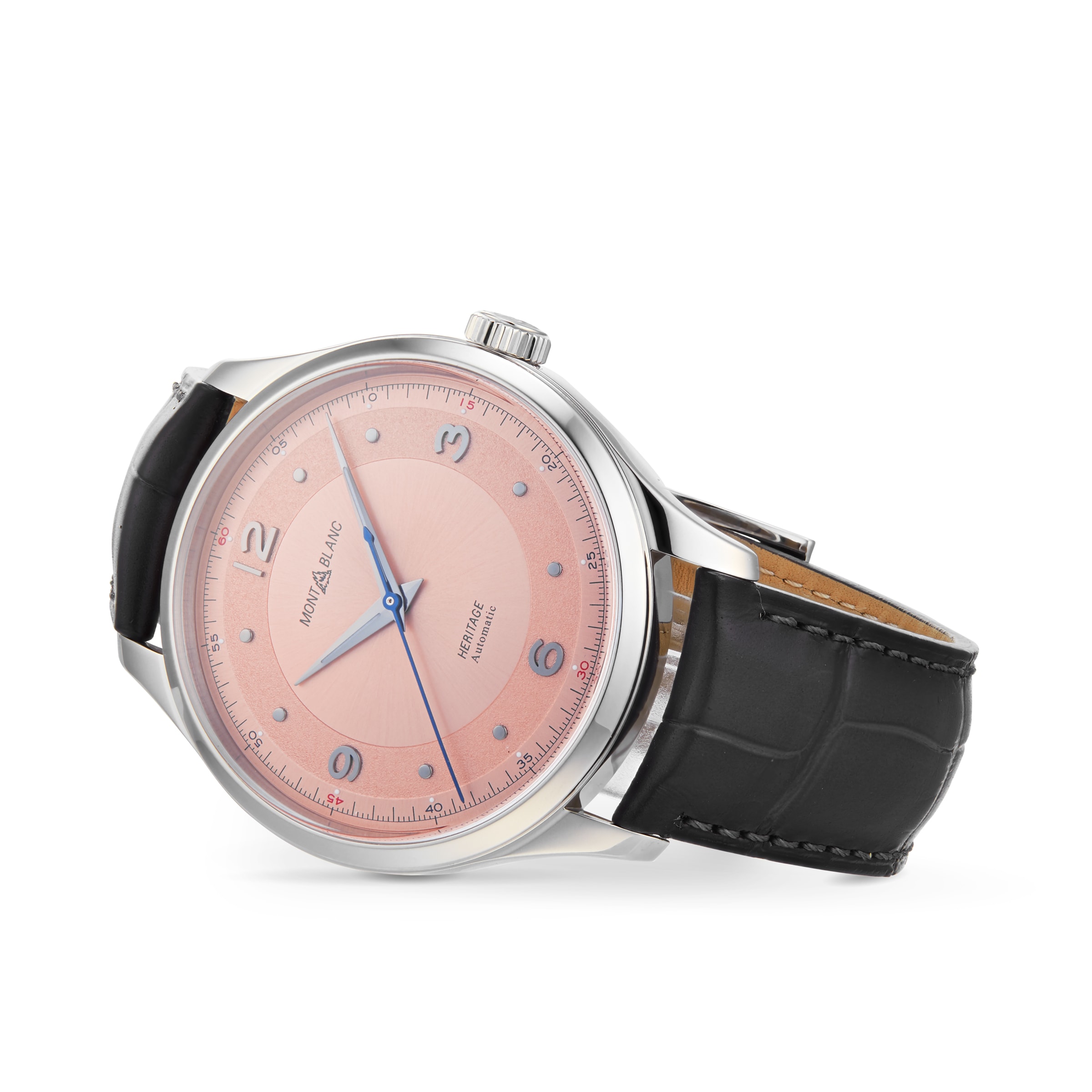 Montblanc 119944 Automatic Watch - 40mm Stainless Steel & Rose Dial - Image 4