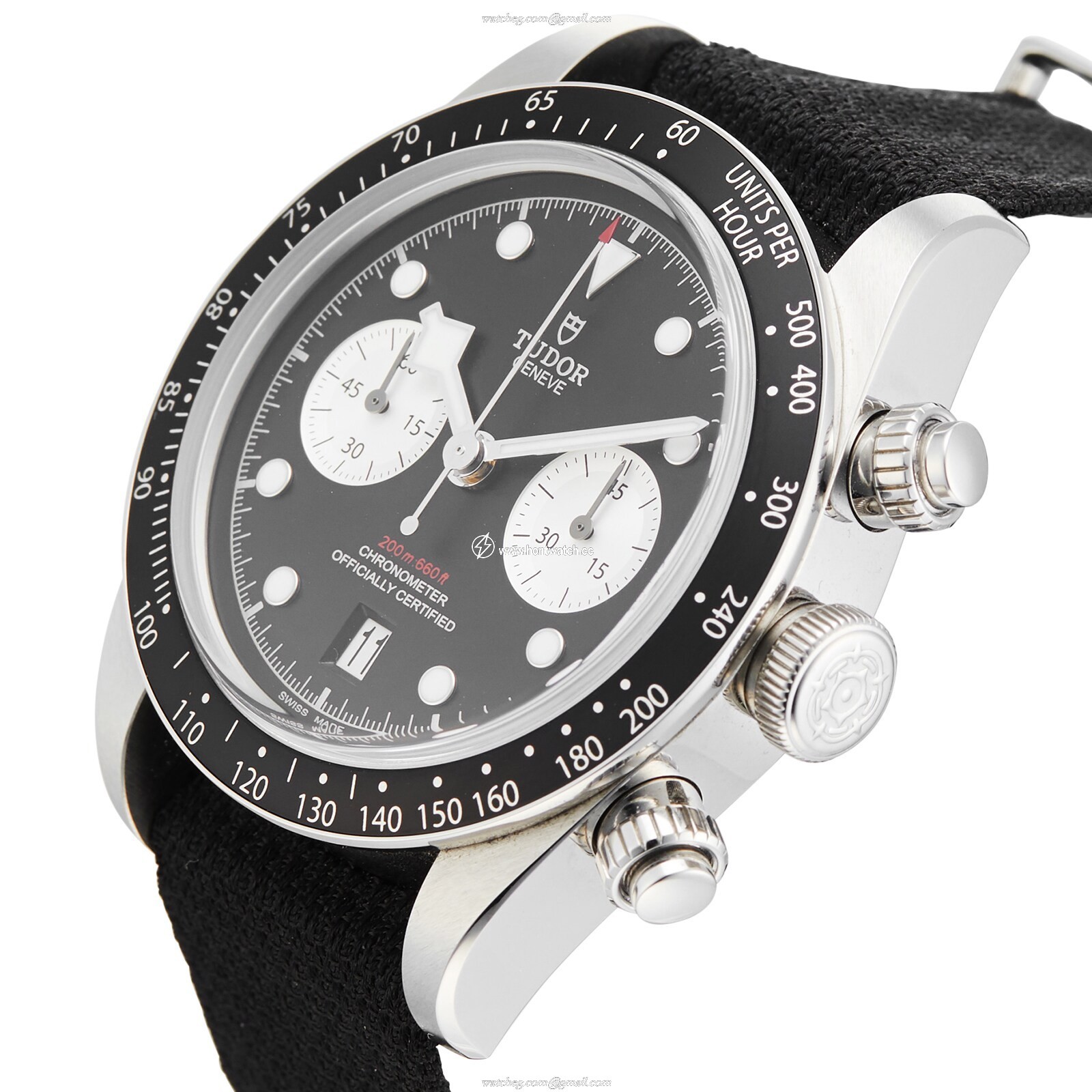 Tudor Black Bay Chrono M79360N-0007 | 41mm Automatic Watch | Black Dial - Image 2