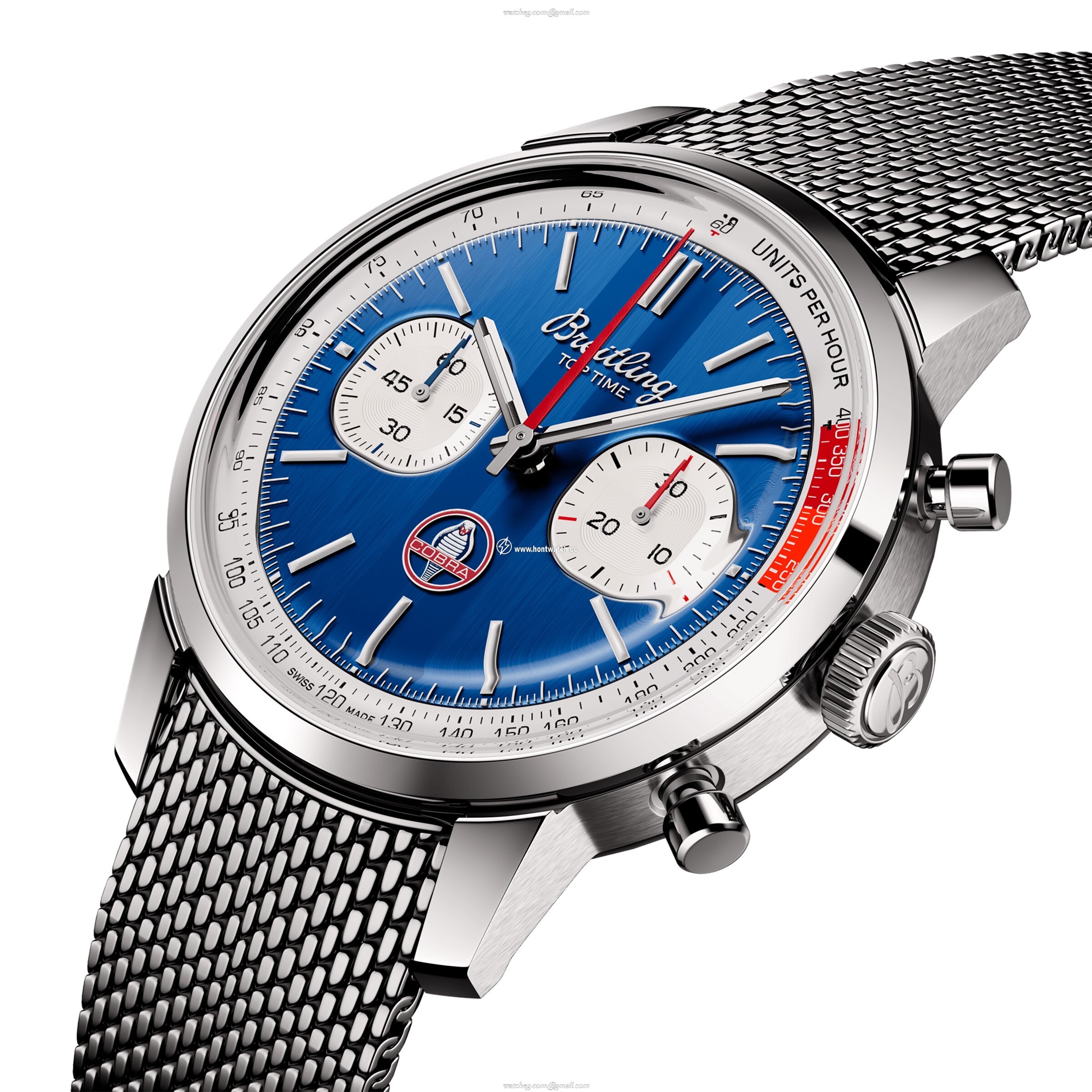 Breitling Top Time AB01763A1C1A1 | 41mm Automatic Blue Dial | Stainless Steel - Image 2
