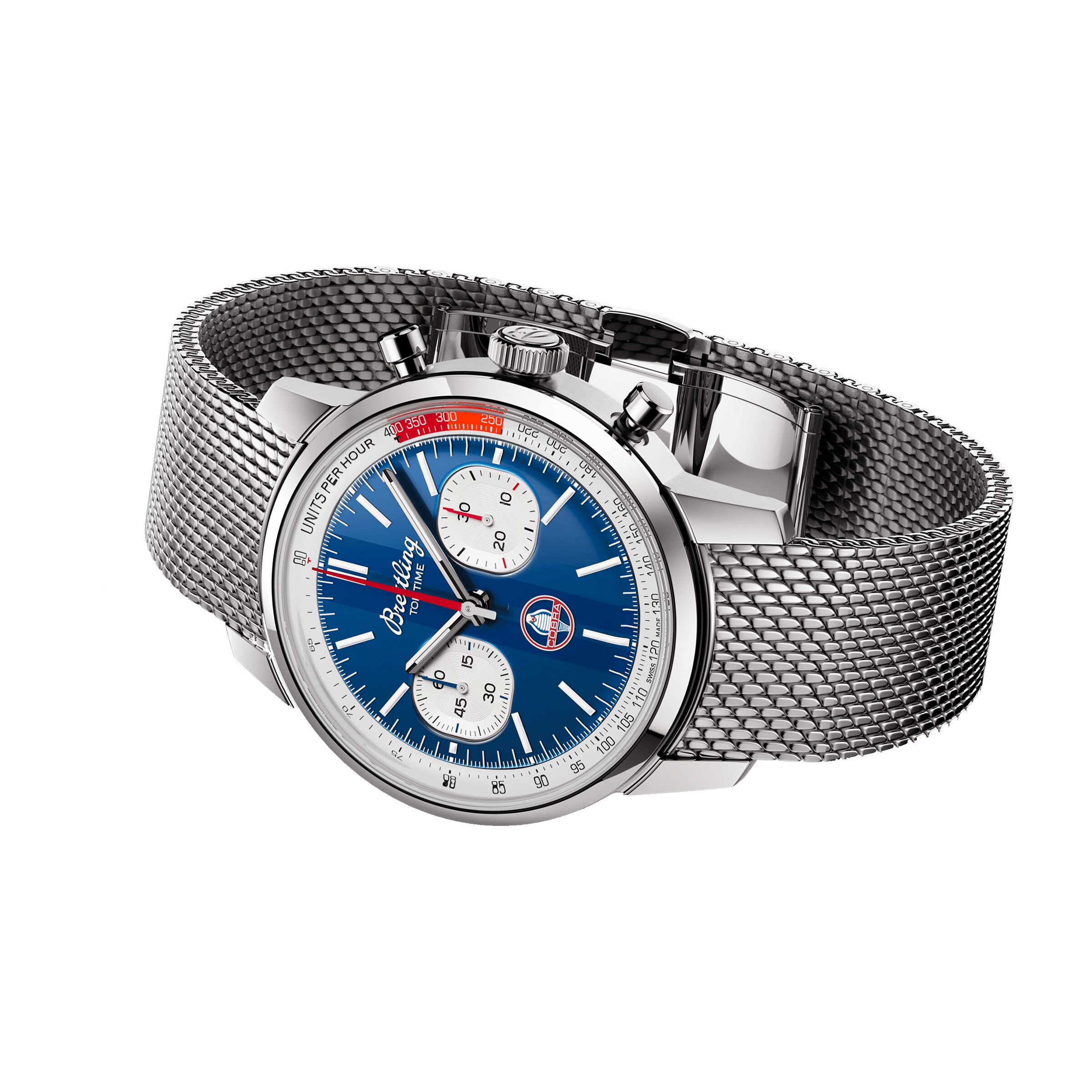 Breitling Top Time AB01763A1C1A1 | 41mm Automatic Blue Dial | Stainless Steel - Image 3