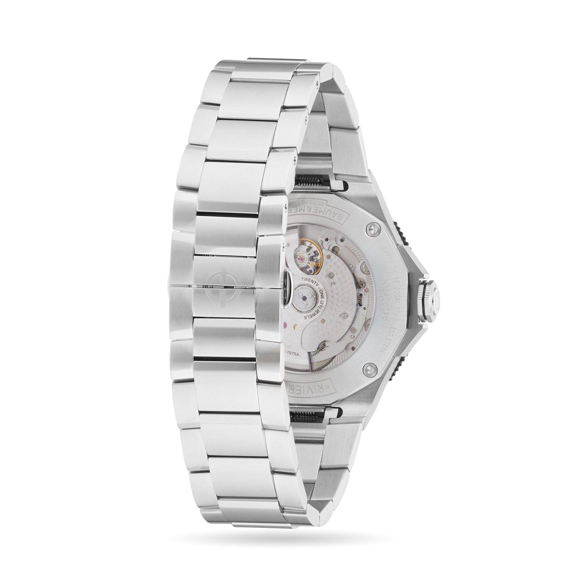 Baume & Mercier Riviera BM0A10717 | 42mm Automatic Grey Dial | Stainless Steel - Image 3