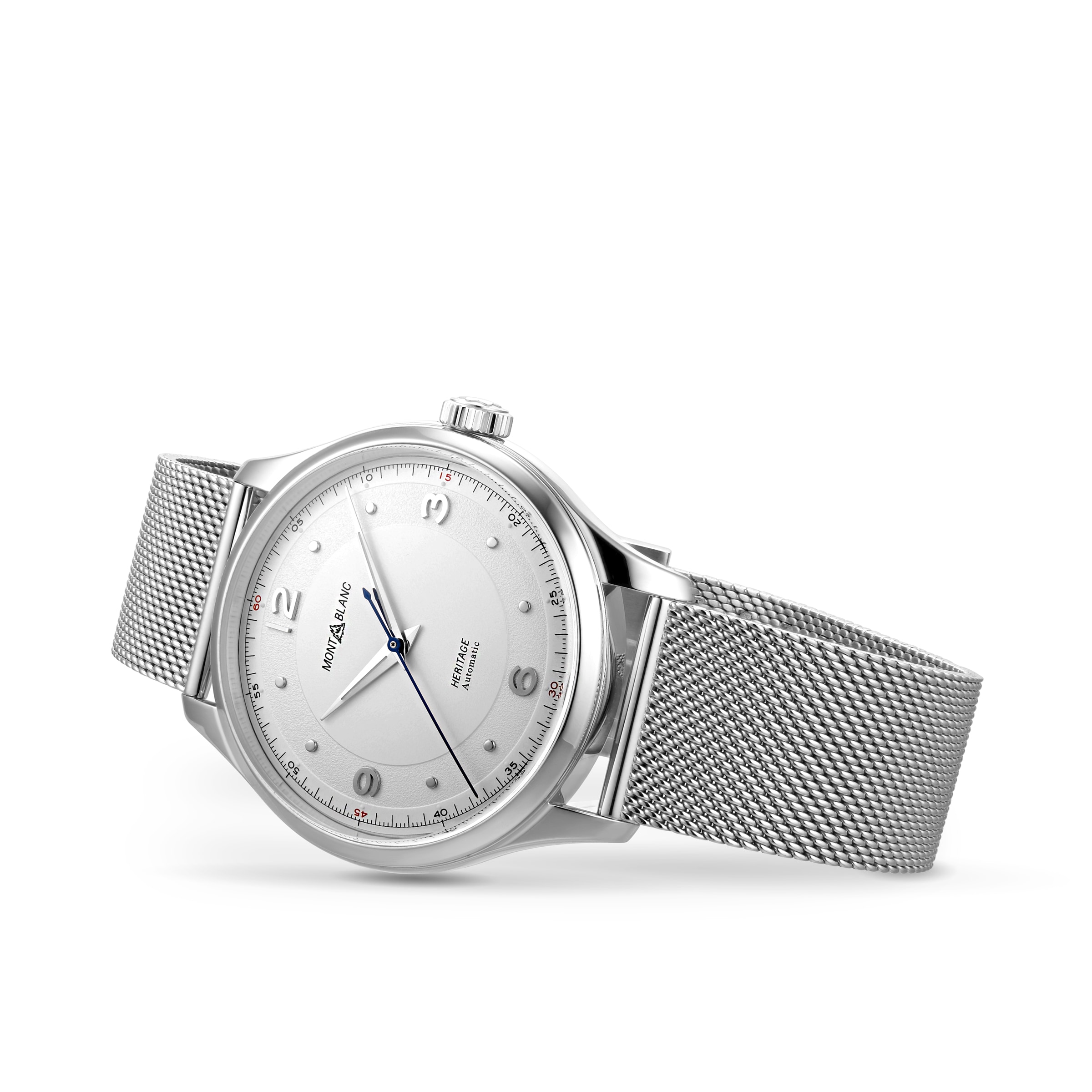 Montblanc 119945 Automatic Watch - Silver Dial | 40mm Stainless Steel - Image 3