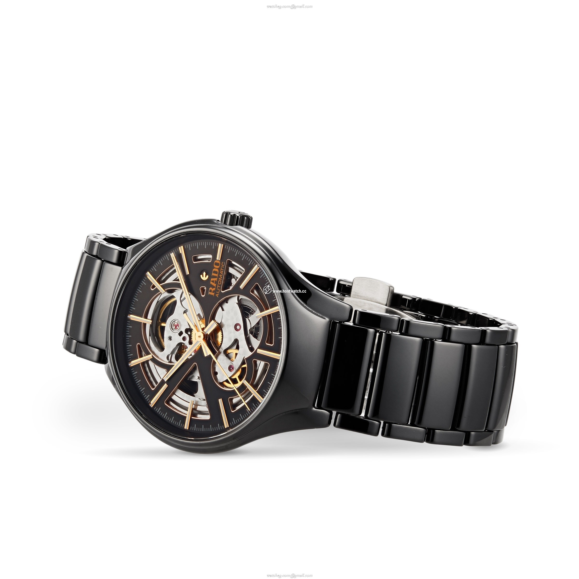 Rado True Ceramic Automatic Black Watch - 40mm | Unisex - Image 2