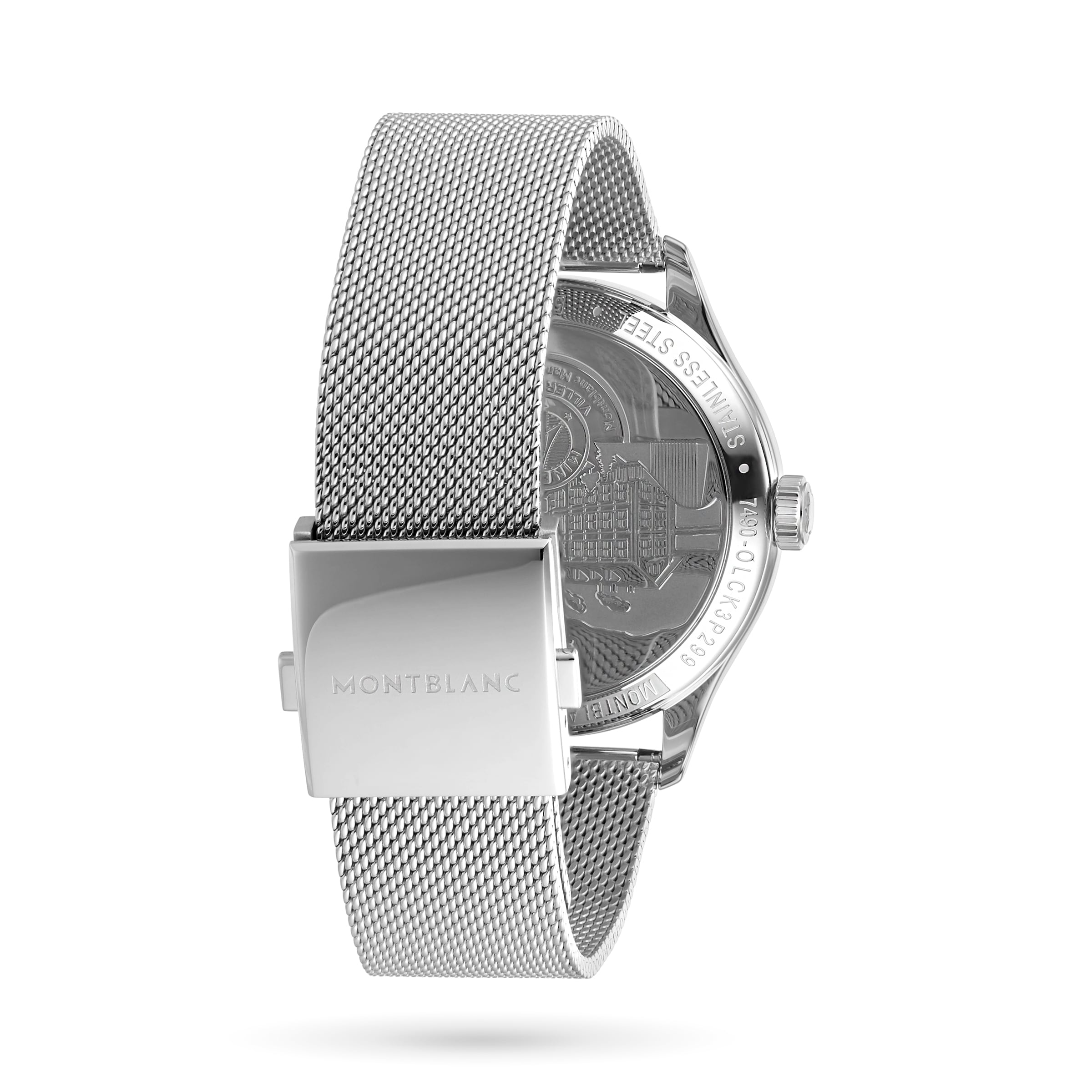 Montblanc 119945 Automatic Watch - Silver Dial | 40mm Stainless Steel - Image 4
