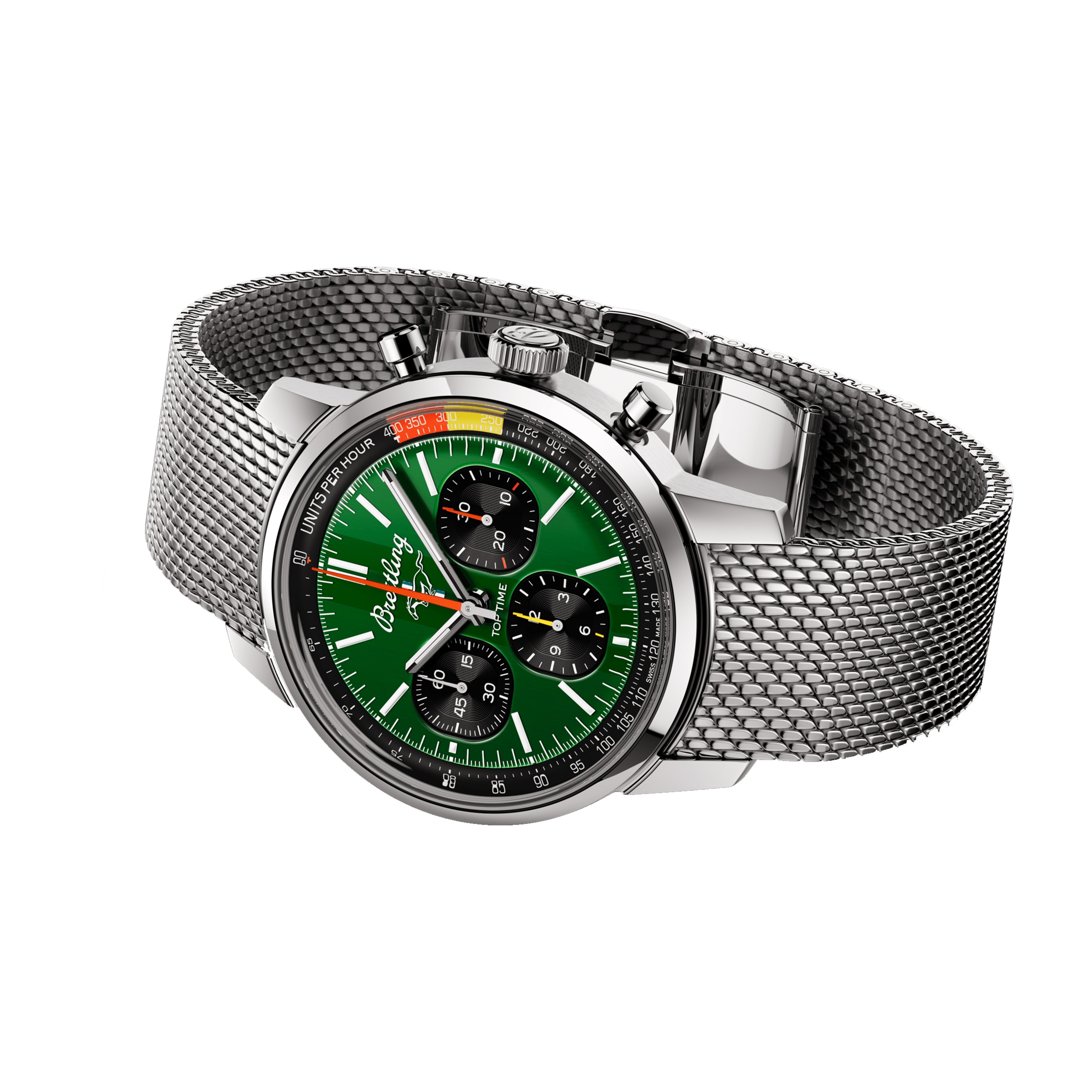 Breitling Top Time AB01762A1L1A1 | 41mm Green Automatic Watch - Image 3