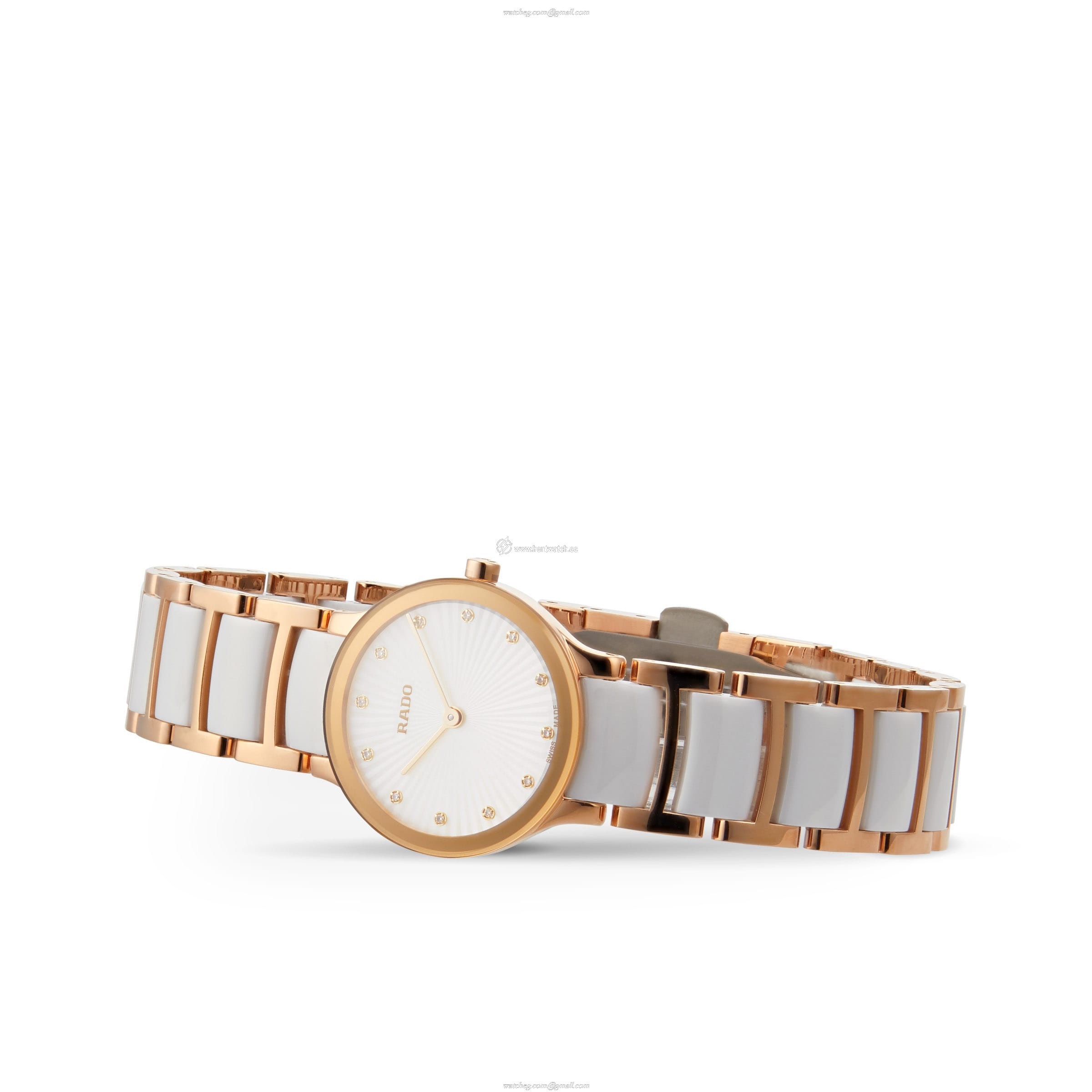 Rado Centrix Replica Watch - White Dial & Diamond Markers | 23mm - Image 2