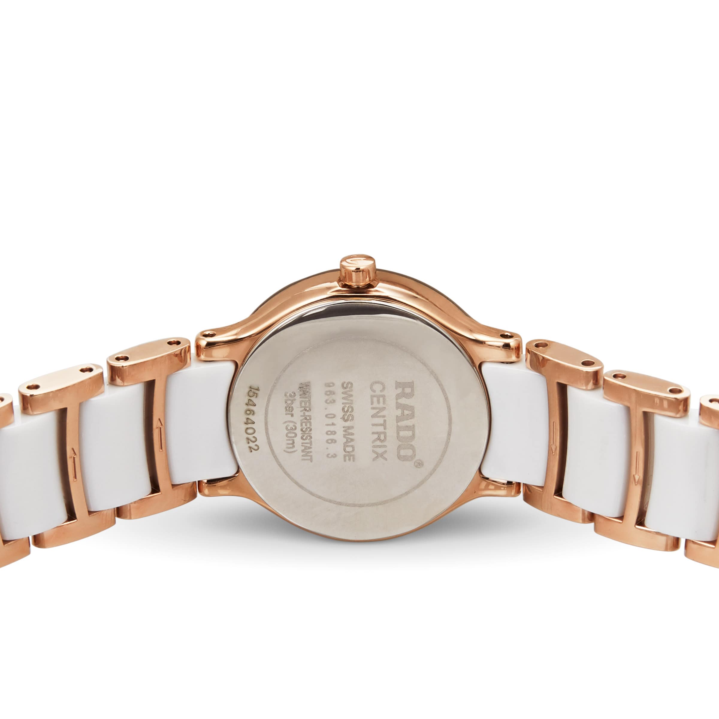 Rado Centrix Replica Watch - White Dial & Diamond Markers | 23mm - Image 4