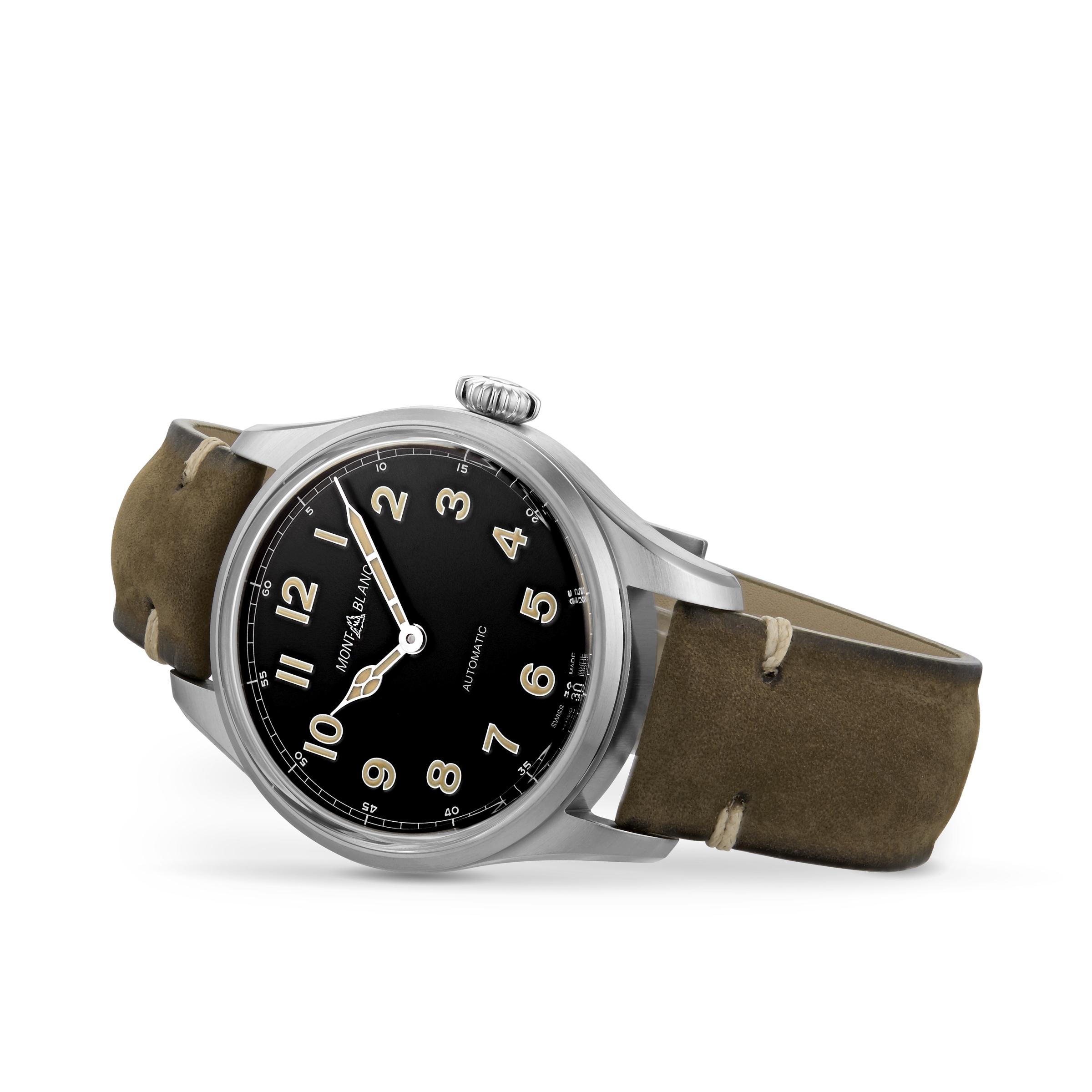 Montblanc 119907 Automatic Watch - 40mm Stainless Steel - Black Dial - Image 3
