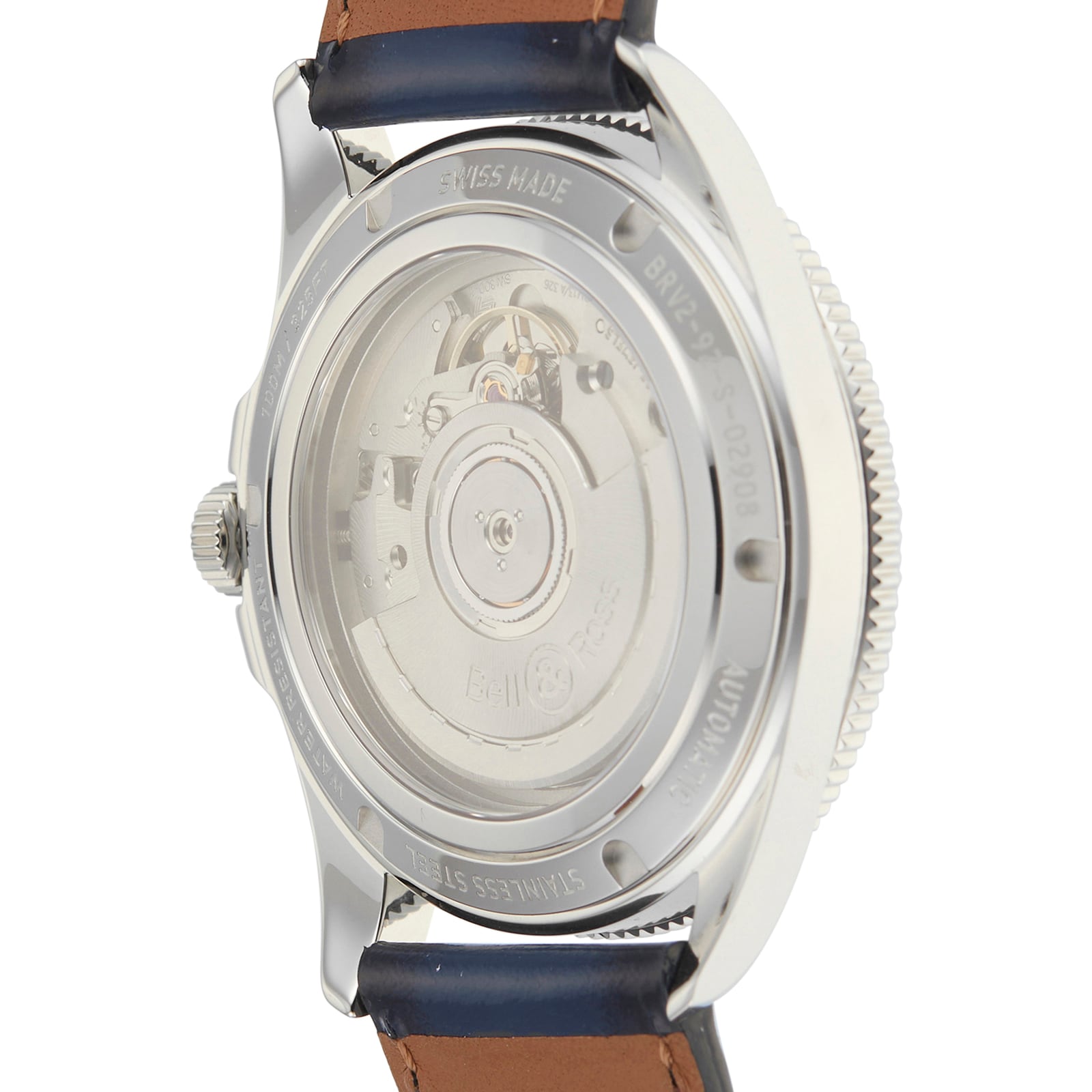 Bell & Ross BRV292 Automatic Blue Watch - 41mm Stainless Steel - Image 4
