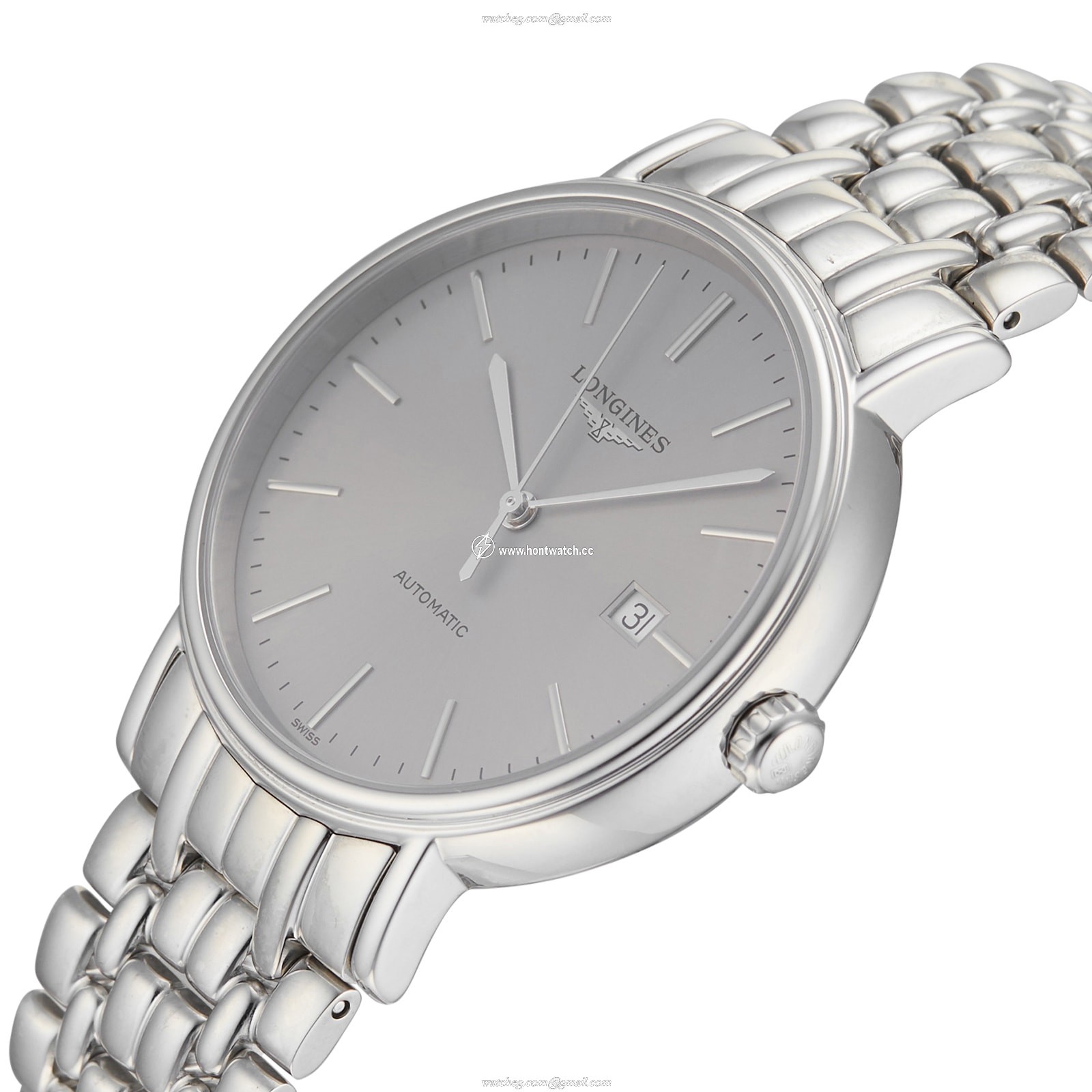 Longines Presence L4.922.4.72.6 | 40mm Automatic Silver Dial | Stainless Steel - Image 2