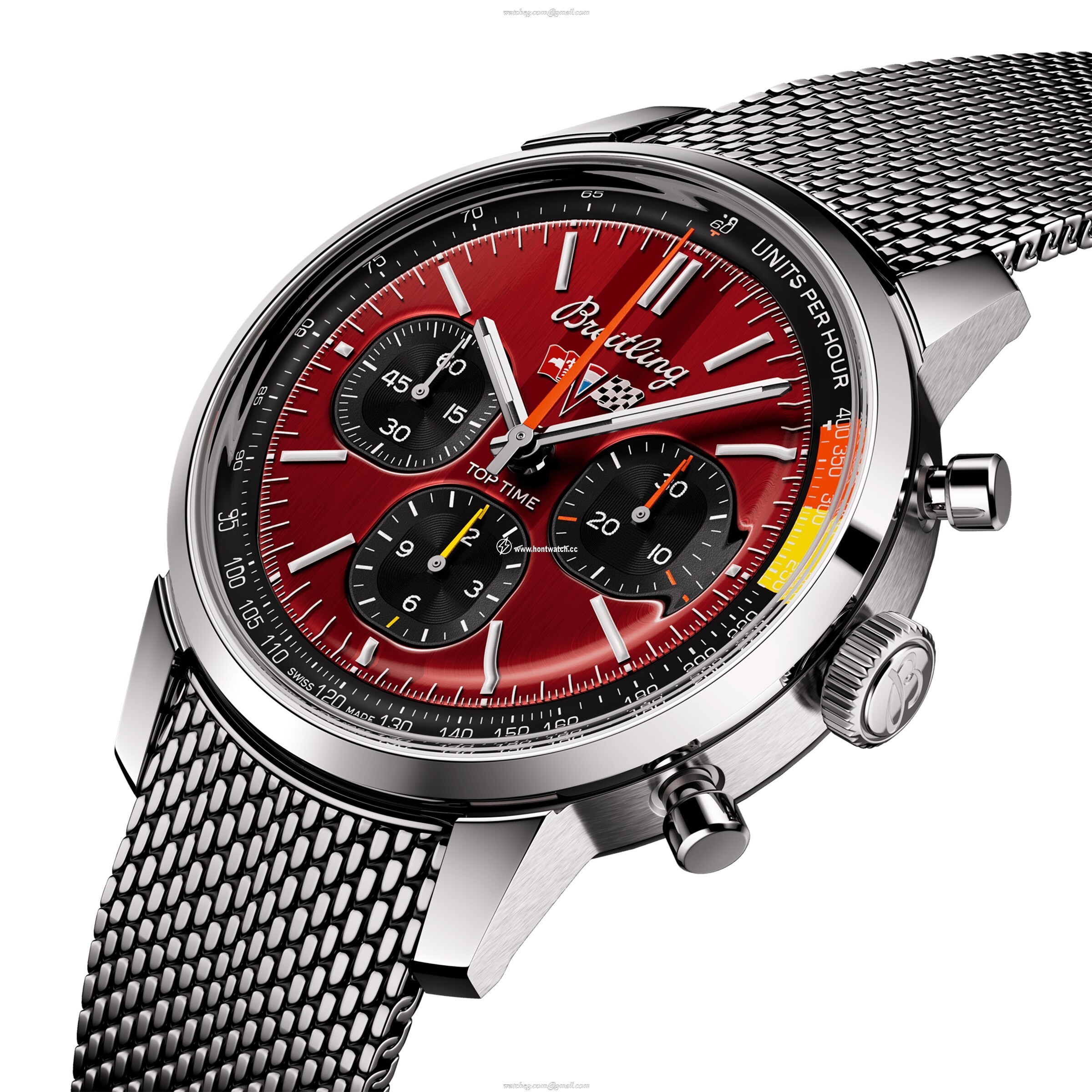 Breitling Top Time AB01761A1K1A1 Automatic Red Dial - 41mm Stainless Steel - Image 2