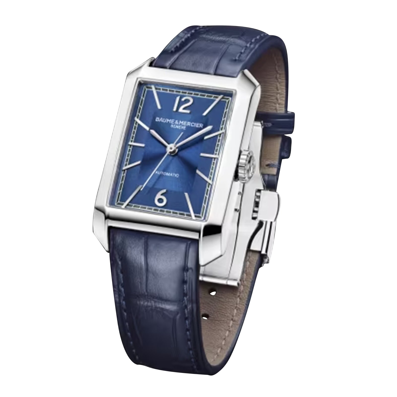 Baume & Mercier Hampton Automatic Watch | Blue Dial | Stainless Steel - Image 4