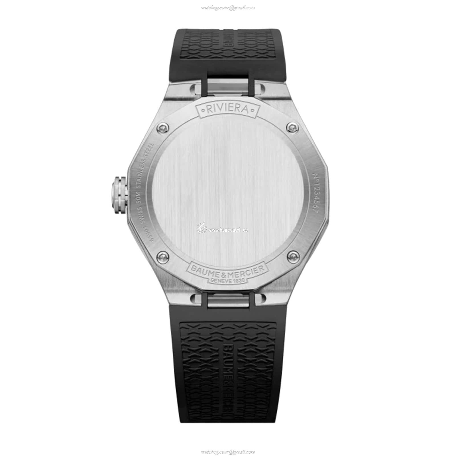Baume & Mercier Riviera M0A10613 | 36mm Stainless Steel Quartz Black Dial - Image 2