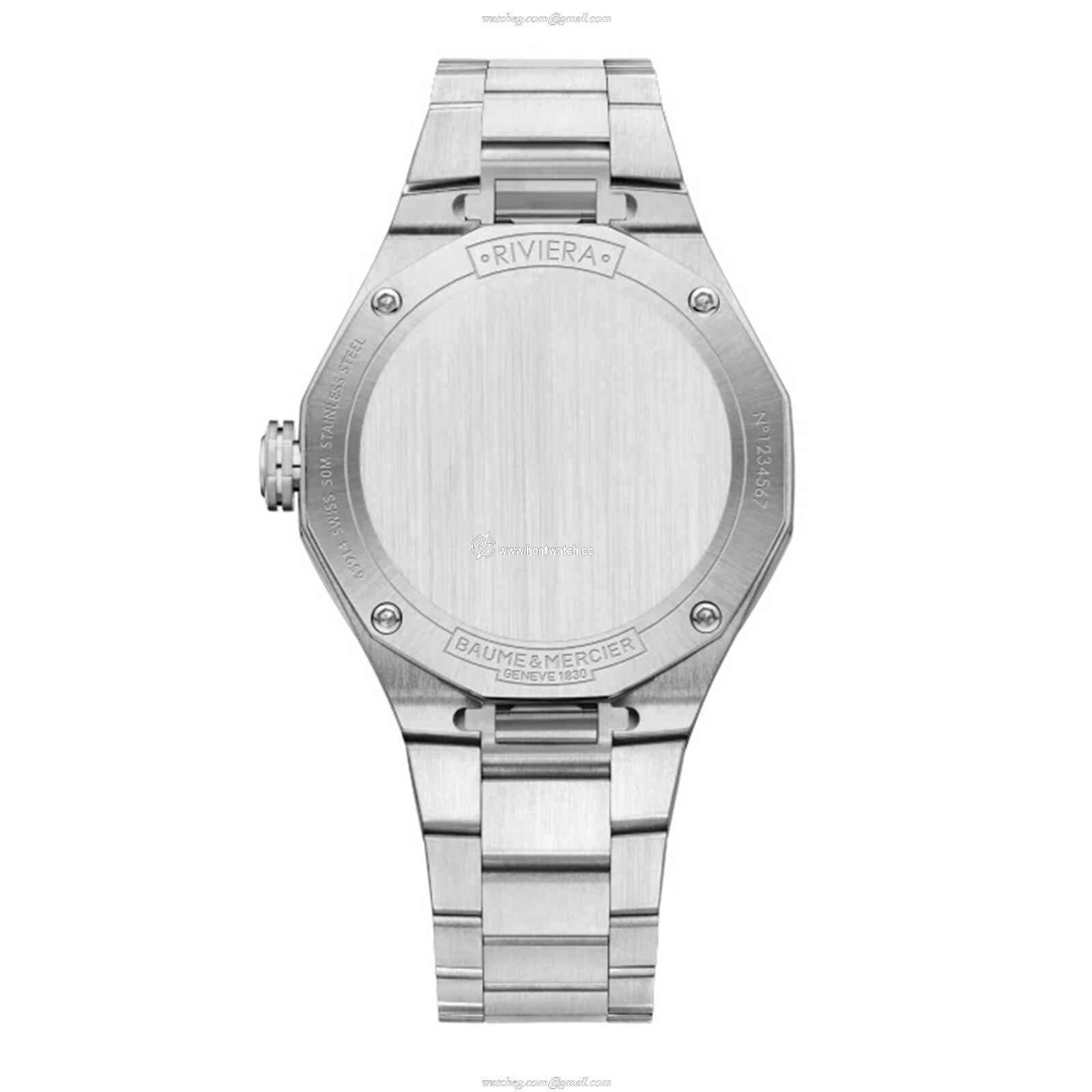 Baume & Mercier Riviera M0A10662 - 36mm Silver Dial - Stainless Steel Quartz Watch - Image 2