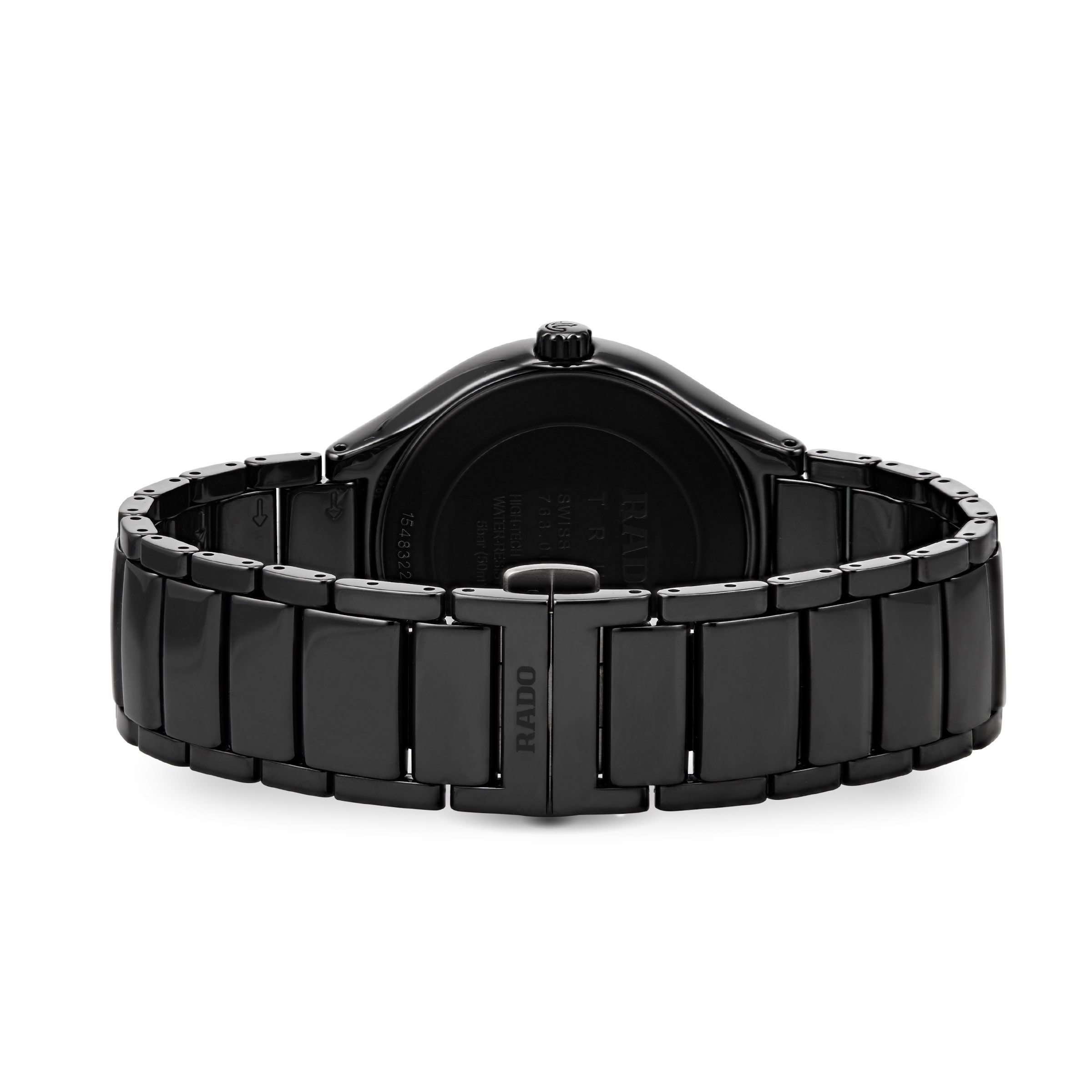 Rado True Ceramic Automatic Black Watch - 40mm | Unisex - Image 3