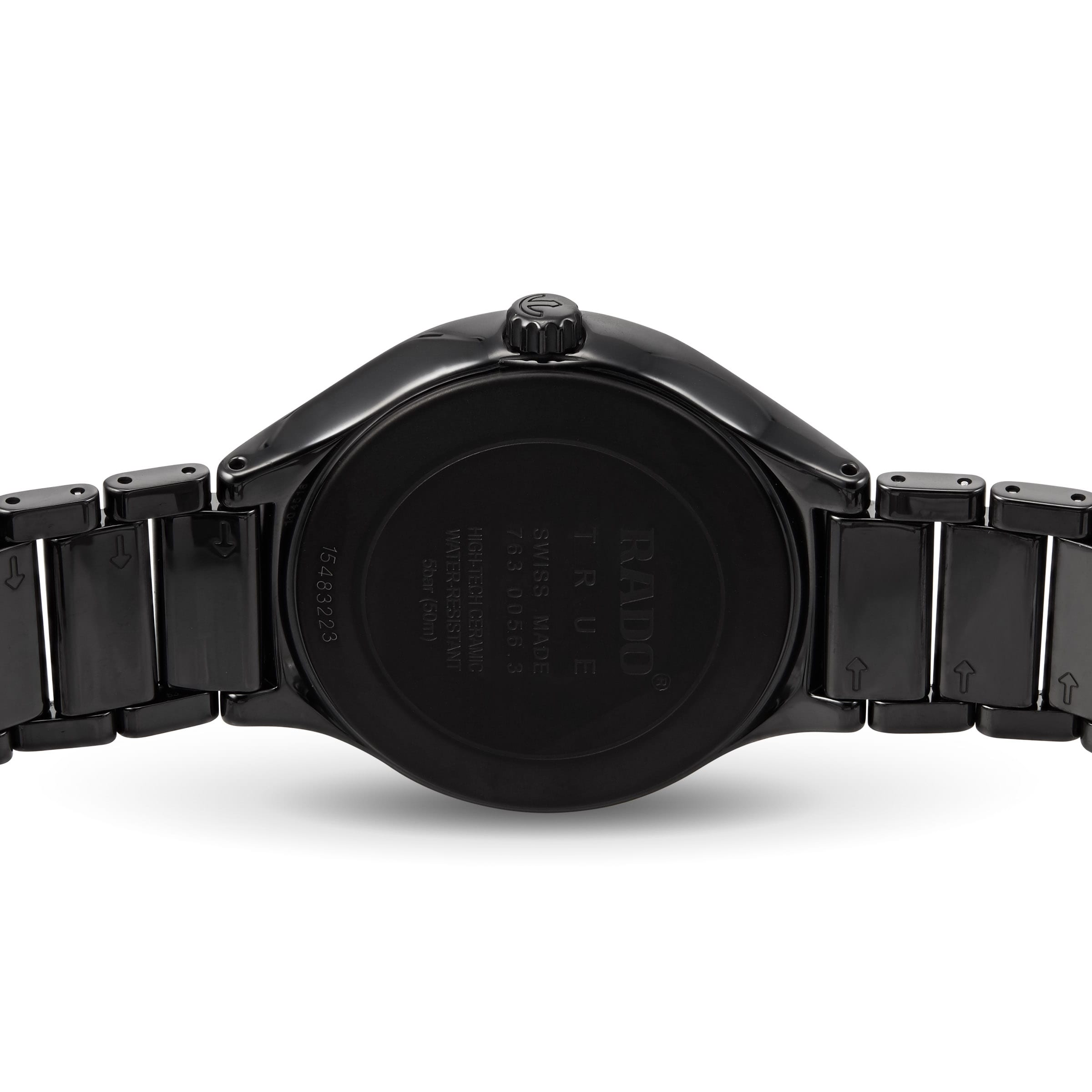 Rado True Ceramic Automatic Black Watch - 40mm | Unisex - Image 4