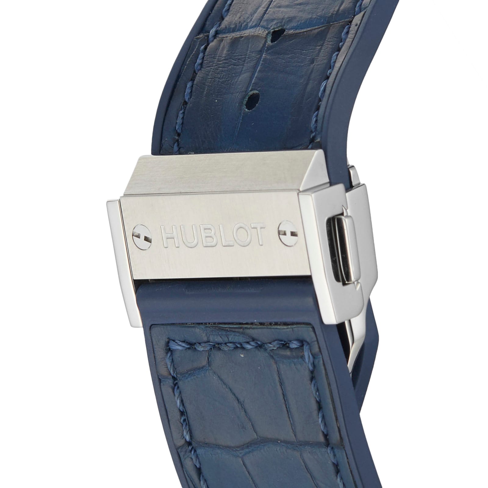 Hublot Classic Fusion 511.NX.7170.RX | 45mm Titanium Automatic Blue Watch - Image 3