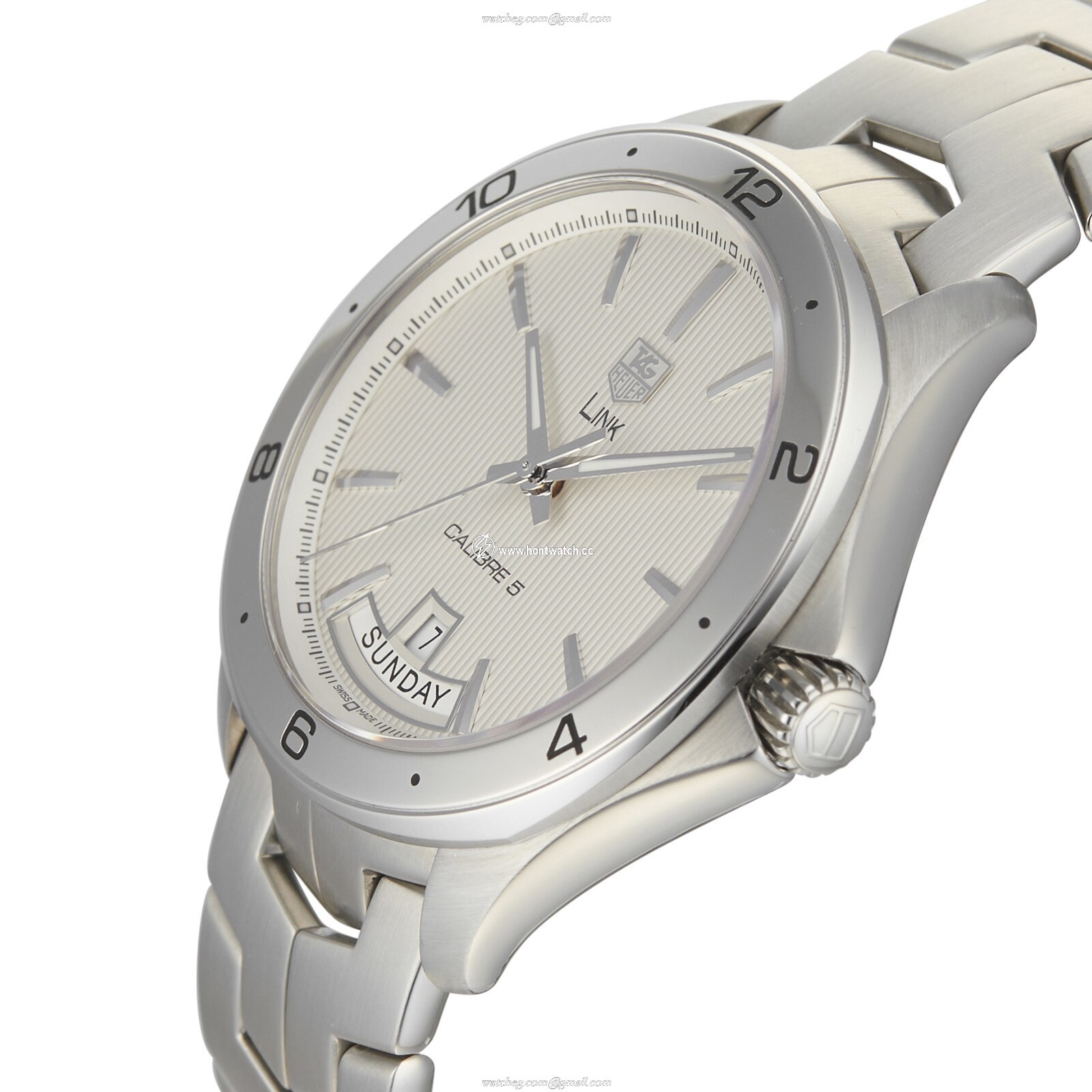TAG Heuer Link WAT2011.BA0951 Automatic Watch - 42mm Stainless Steel Silver Dial - Image 2