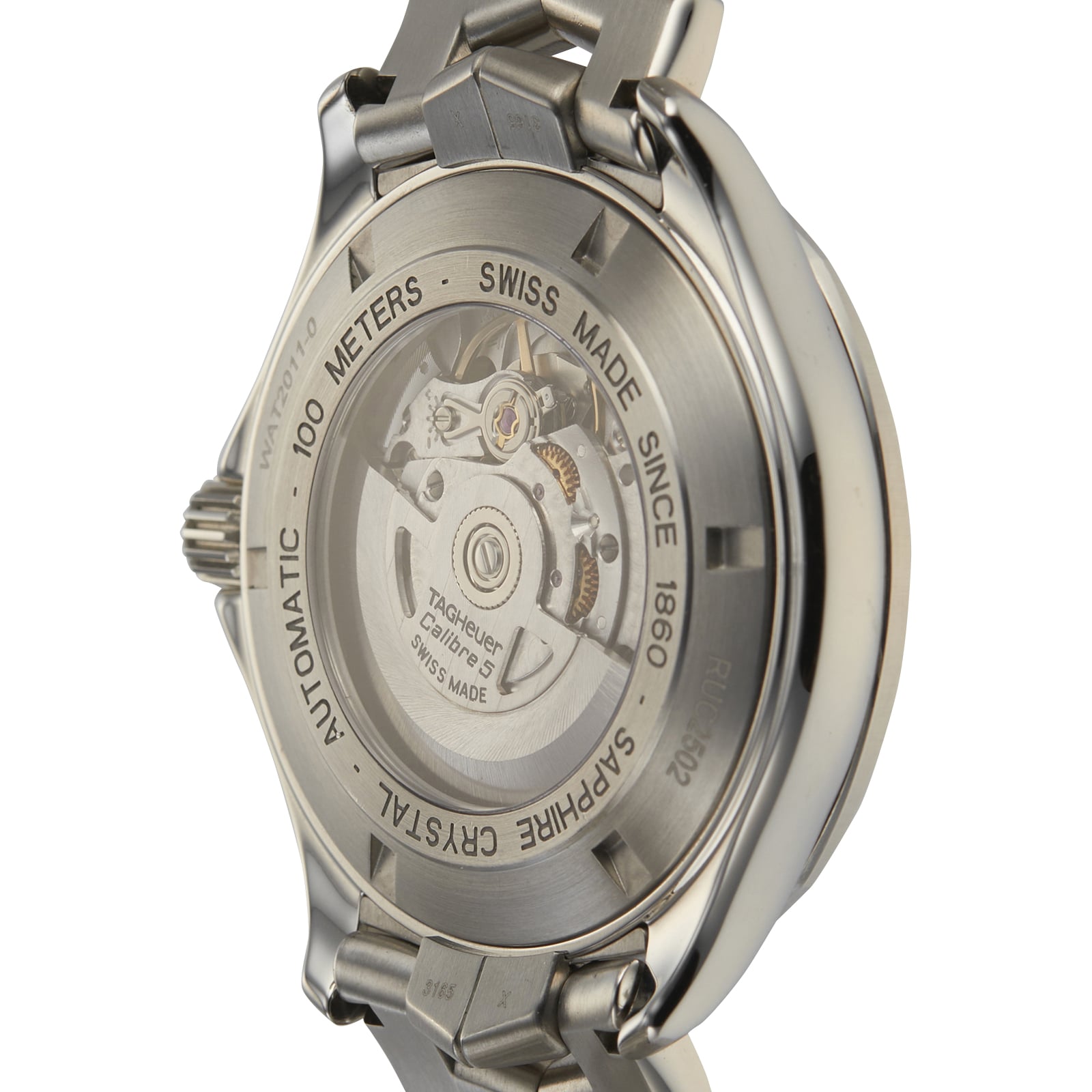 TAG Heuer Link WAT2011.BA0951 Automatic Watch - 42mm Stainless Steel Silver Dial - Image 4