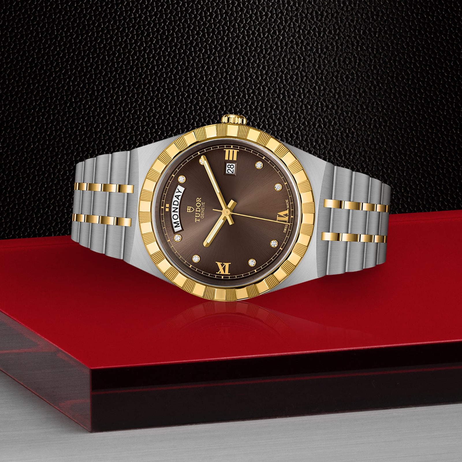 Tudor Black Bay M28603-0008 41mm 18ct Gold Automatic Watch - Brown Dial - Image 3
