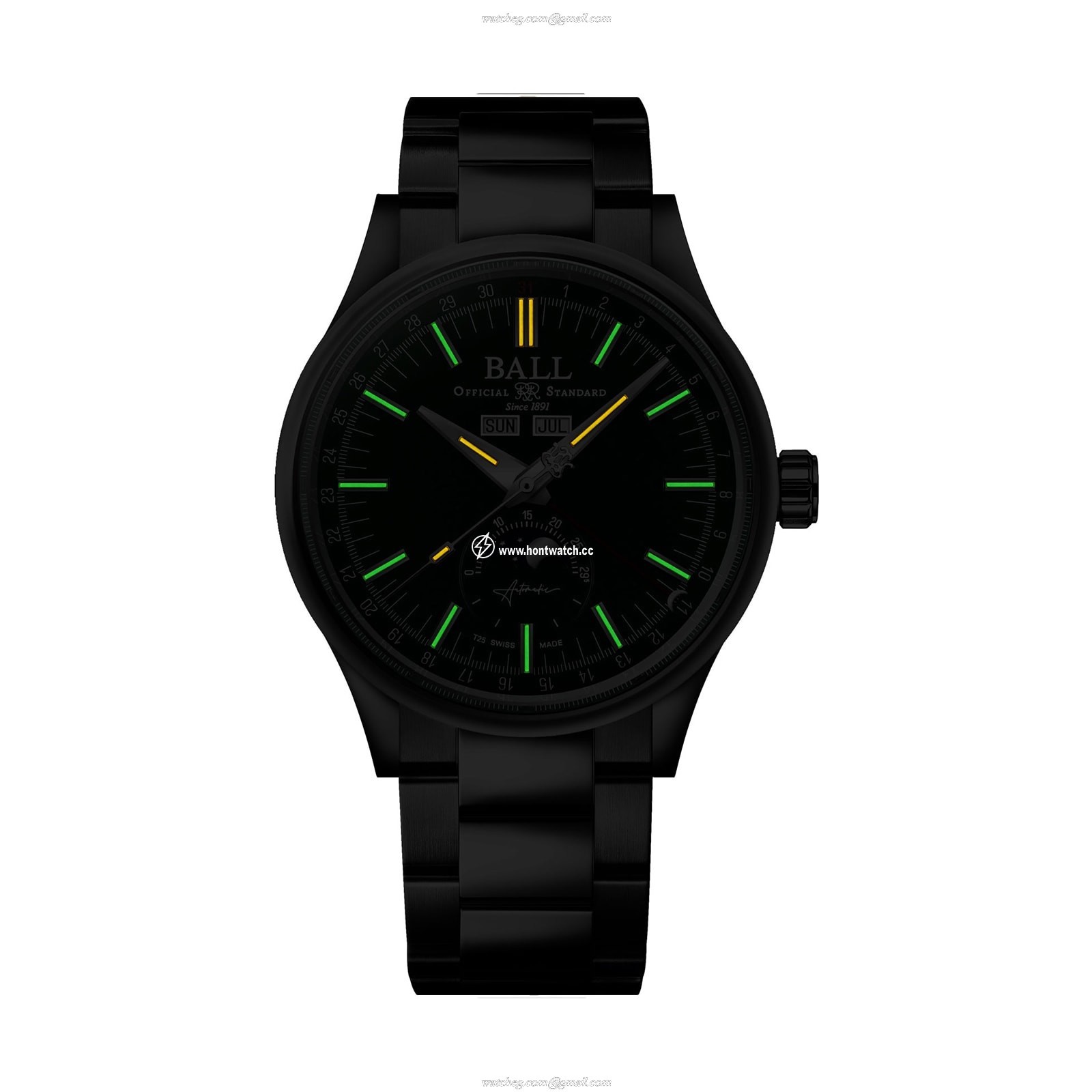 BALL Engineer II NM3016C-S1J-GR Automatic Green Dial 40mm Stainless Steel - Image 2