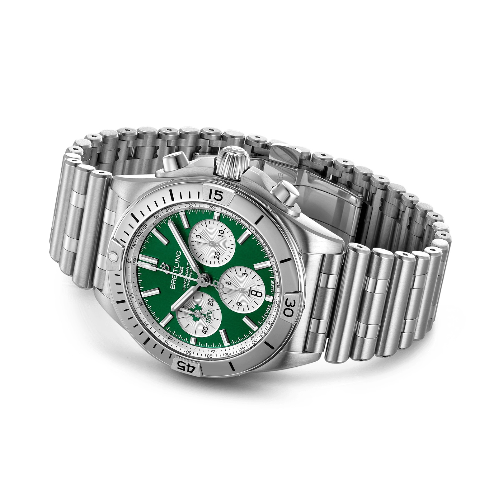 Breitling Chronomat AB0134A91L1A1 - 42mm Green Dial Automatic Watch - Image 4