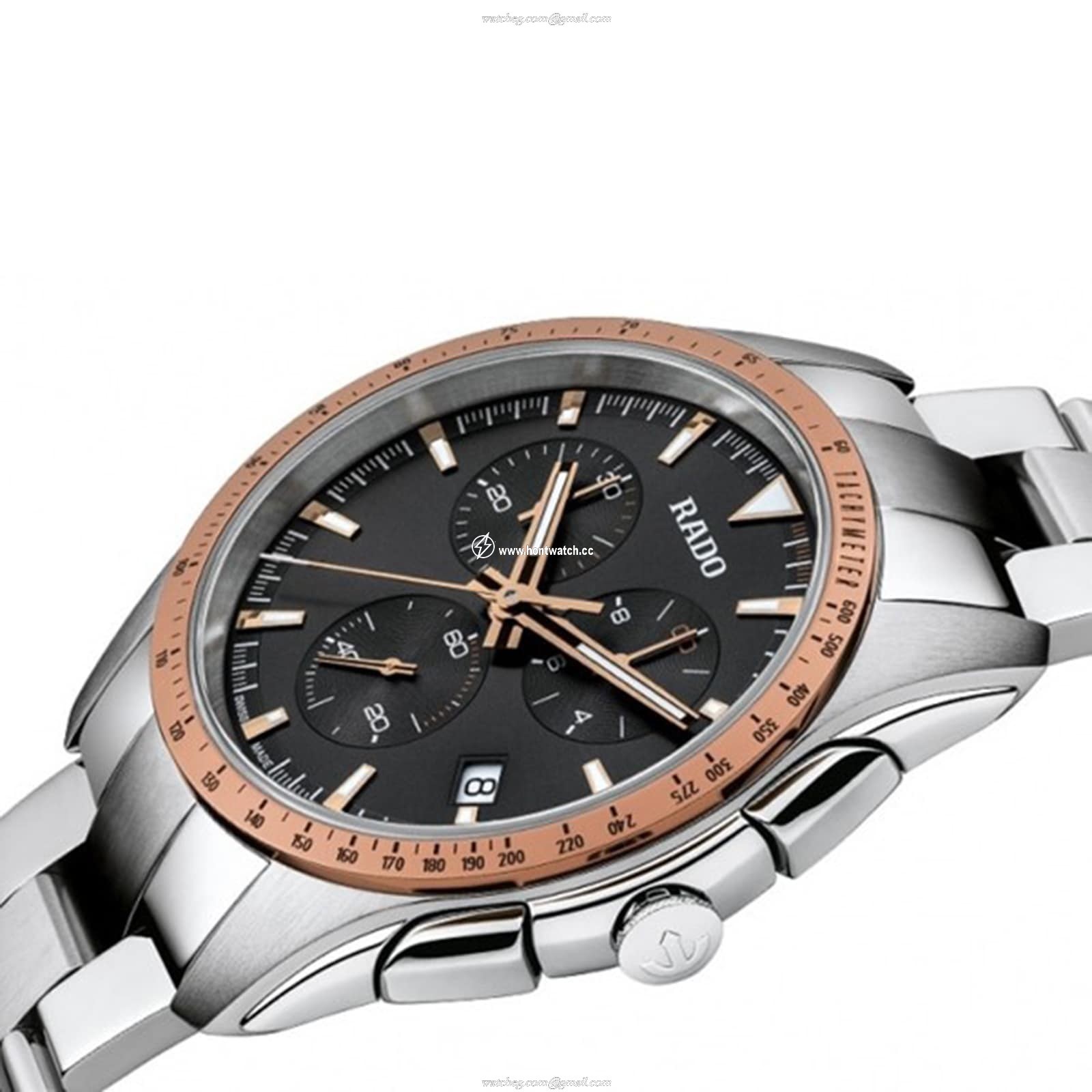 Rado HyperChrome R32259163 | Grey Dial | 44.5mm Stainless Steel | Quartz - Image 2