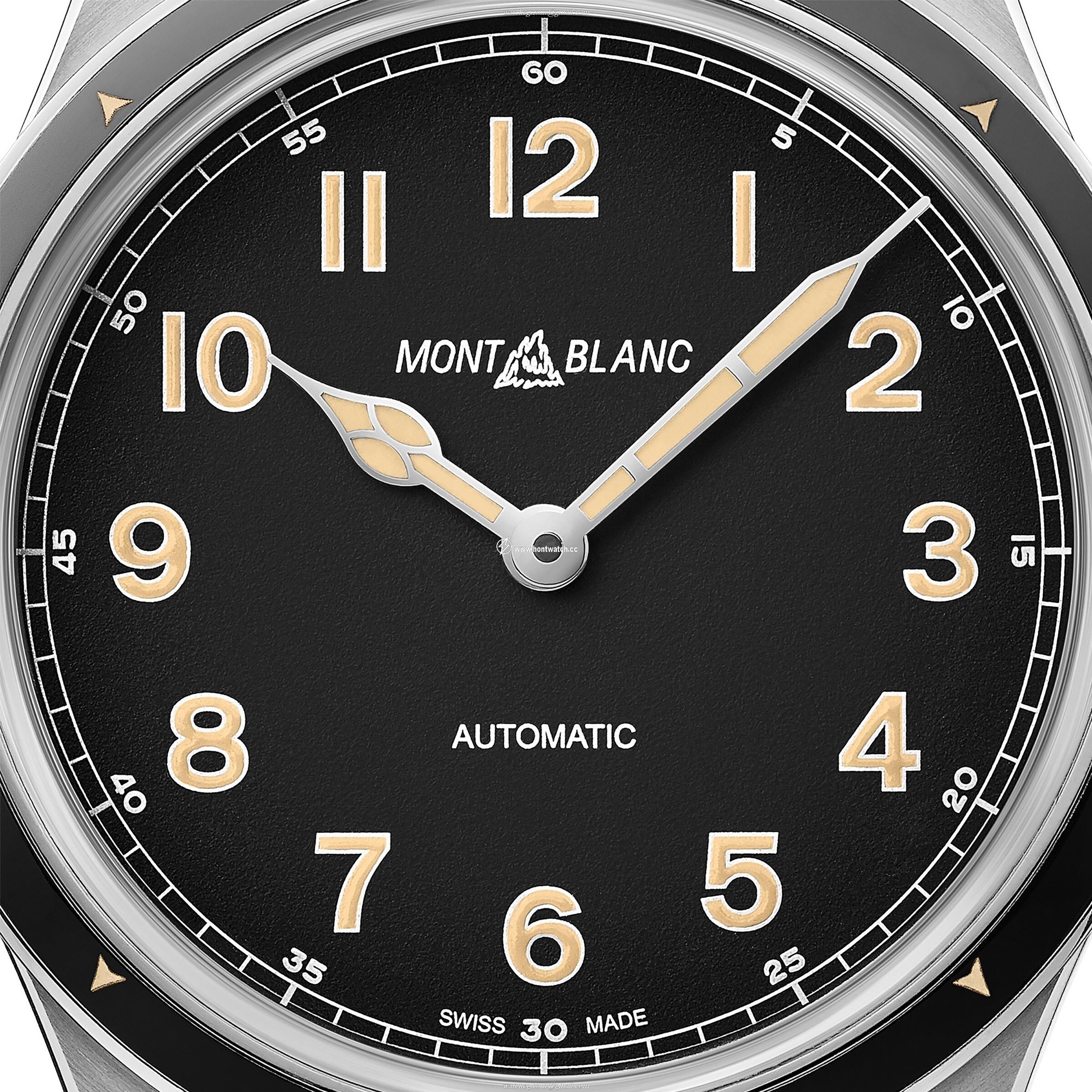 Montblanc 1858 126760 Automatic Watch - 40mm Black Dial - Stainless Steel - Image 2