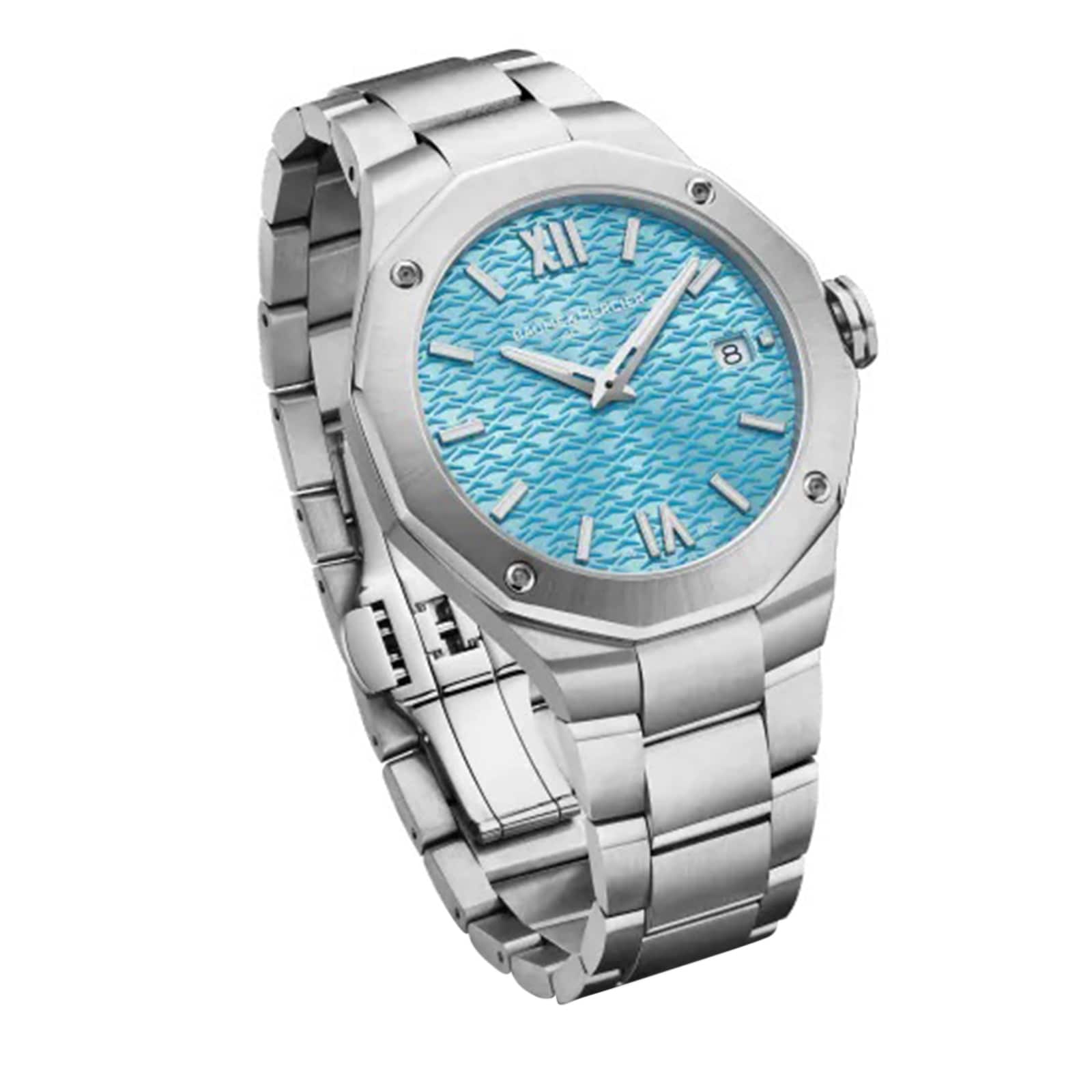 Baume & Mercier Riviera M0A10612 - 36mm Blue Dial Quartz Watch - Stainless Steel - Image 3