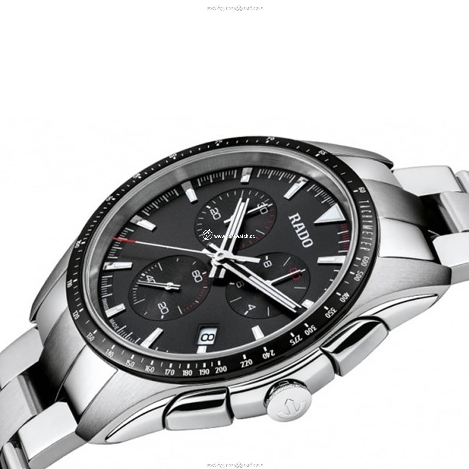 Rado HyperChrome R32259153 | Grey Dial | 45mm Stainless Steel | Quartz - Image 2