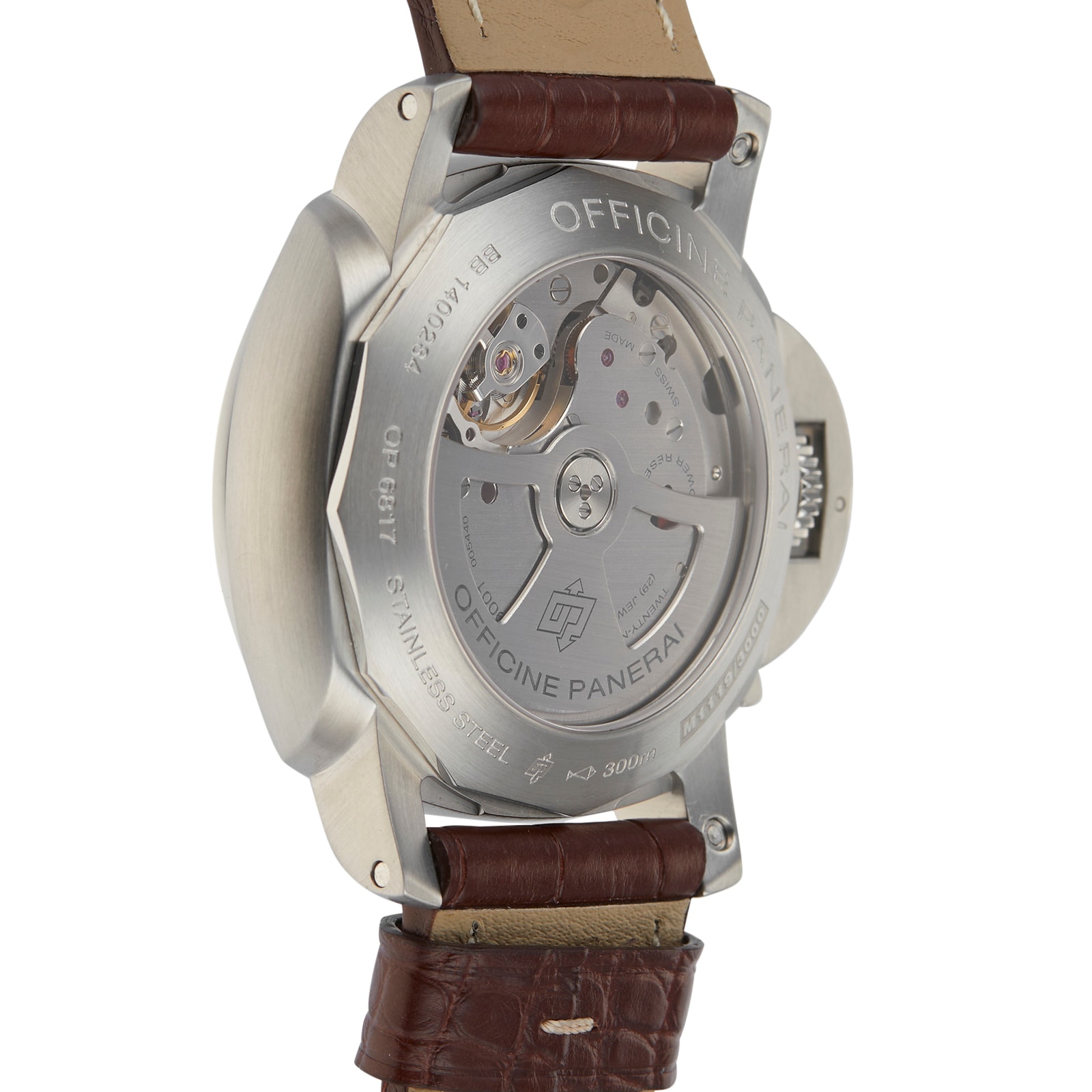 Panerai Luminor PAM00320 Automatic Watch - 44mm Stainless Steel & Black Dial - Image 4