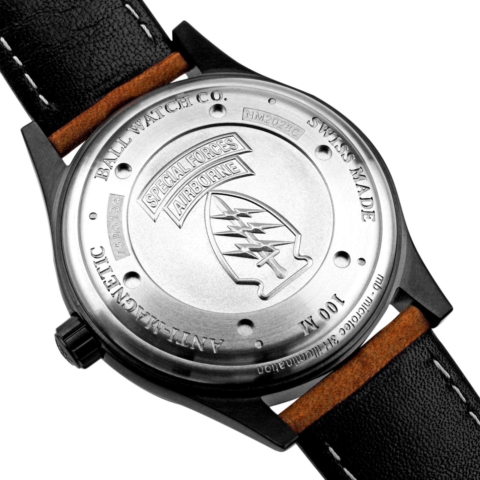 BALL Engineer II NM2028C-L4CJ-BK - 43mm Titanium Automatic Watch - Black - Image 4