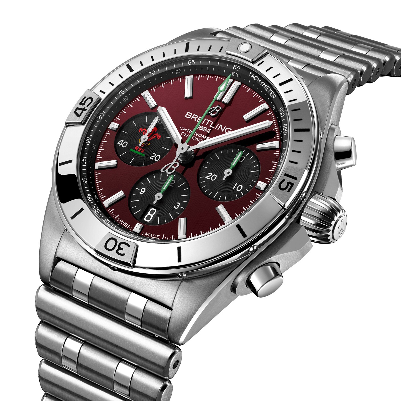 Breitling Chronomat AB0134A61K1A1 | 42mm Stainless Steel Automatic Red Dial - Image 3