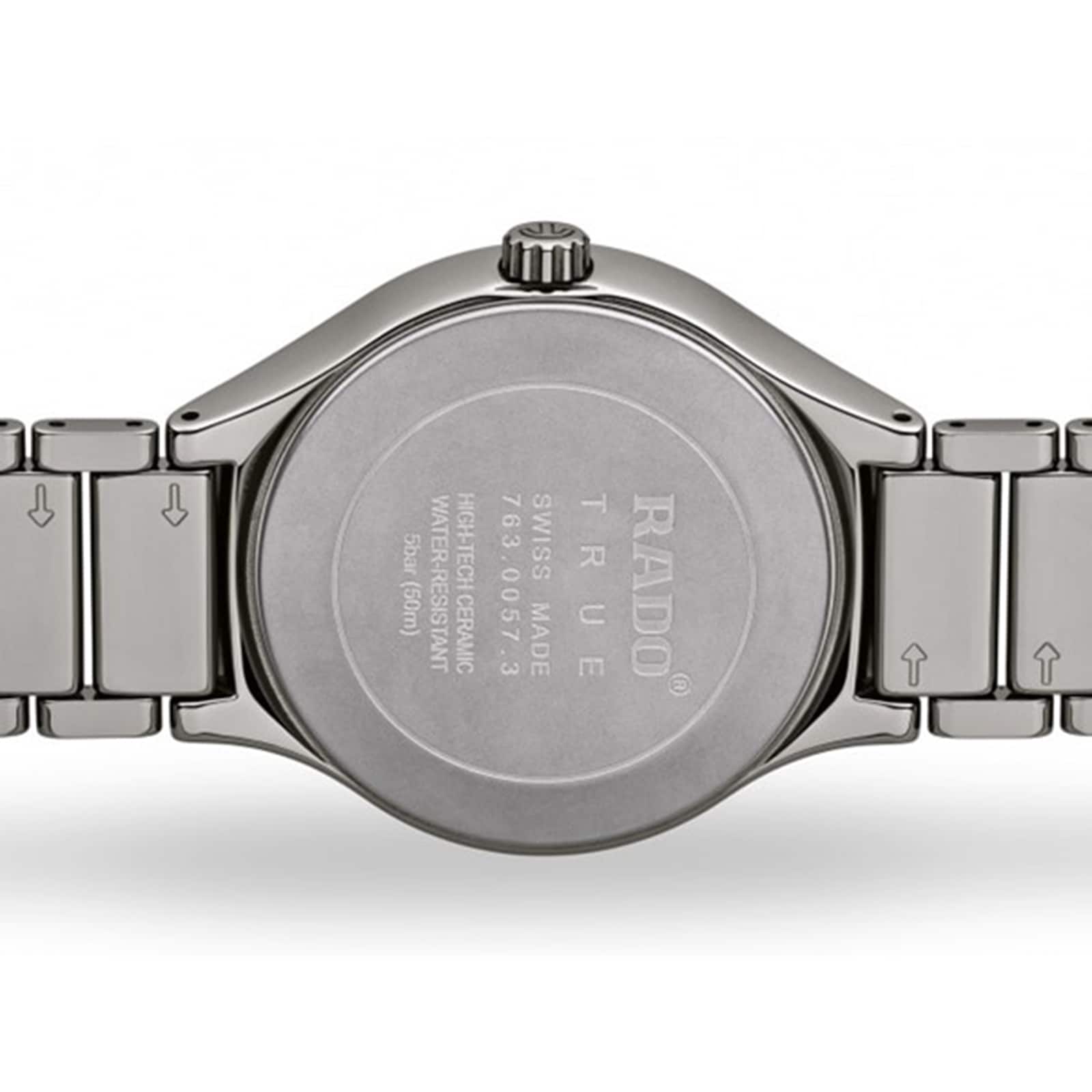Rado True R27057732 Automatic Grey Ceramic Watch - 47mm Unisex - Image 3