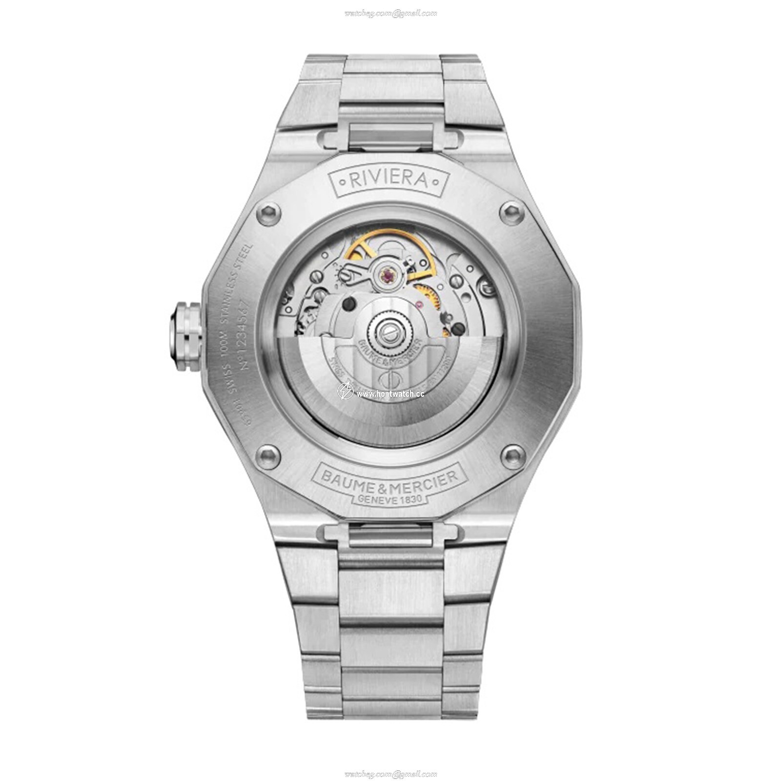 Baume & Mercier Riviera M0A10620 - 42mm Blue Dial Quartz Watch - Image 2